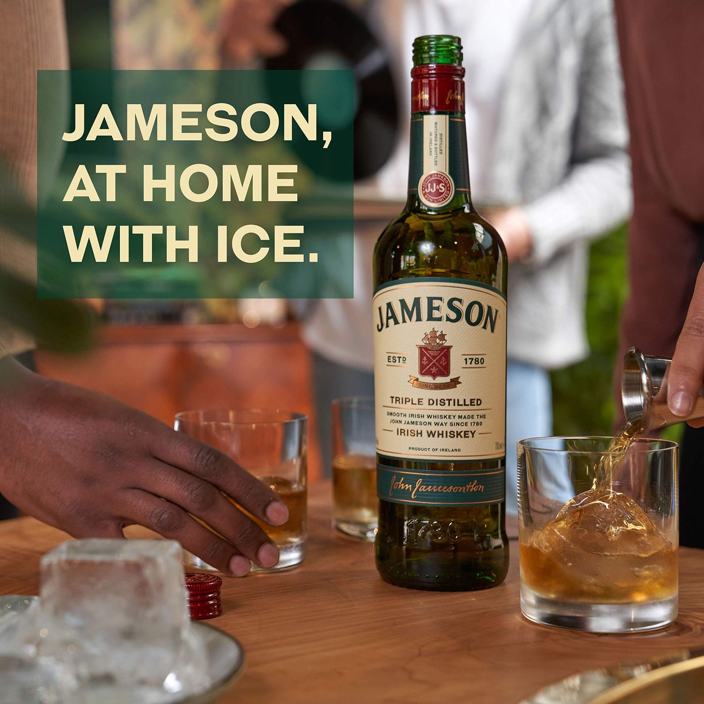 - Jameson Triple Distilled Blended Irish Whiskey | 150 cl -