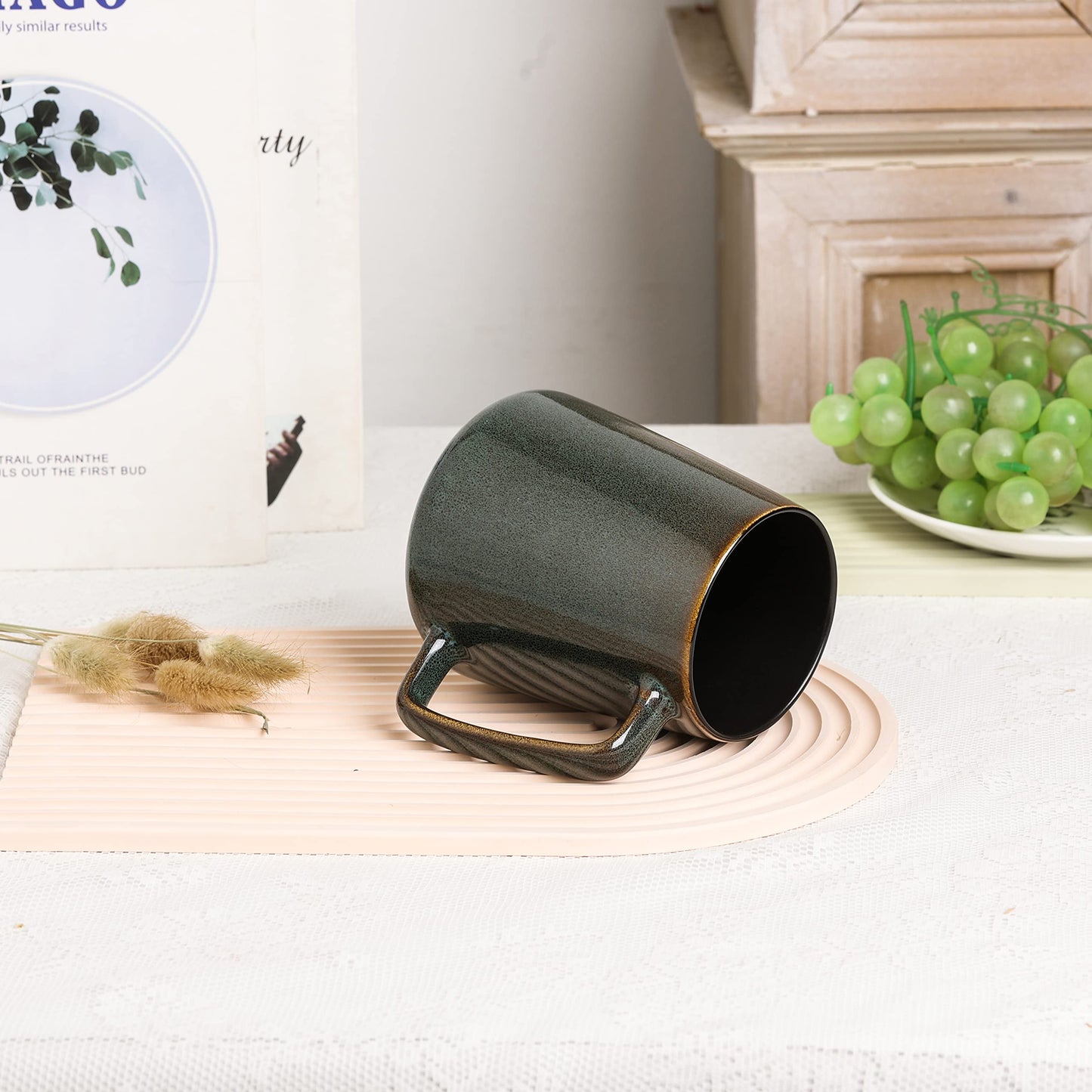 - Large Ceramics Coffee Mugs | Extra Large Cups | Cappuccino, Latte, Hot Chocolate Or Hot Tea -