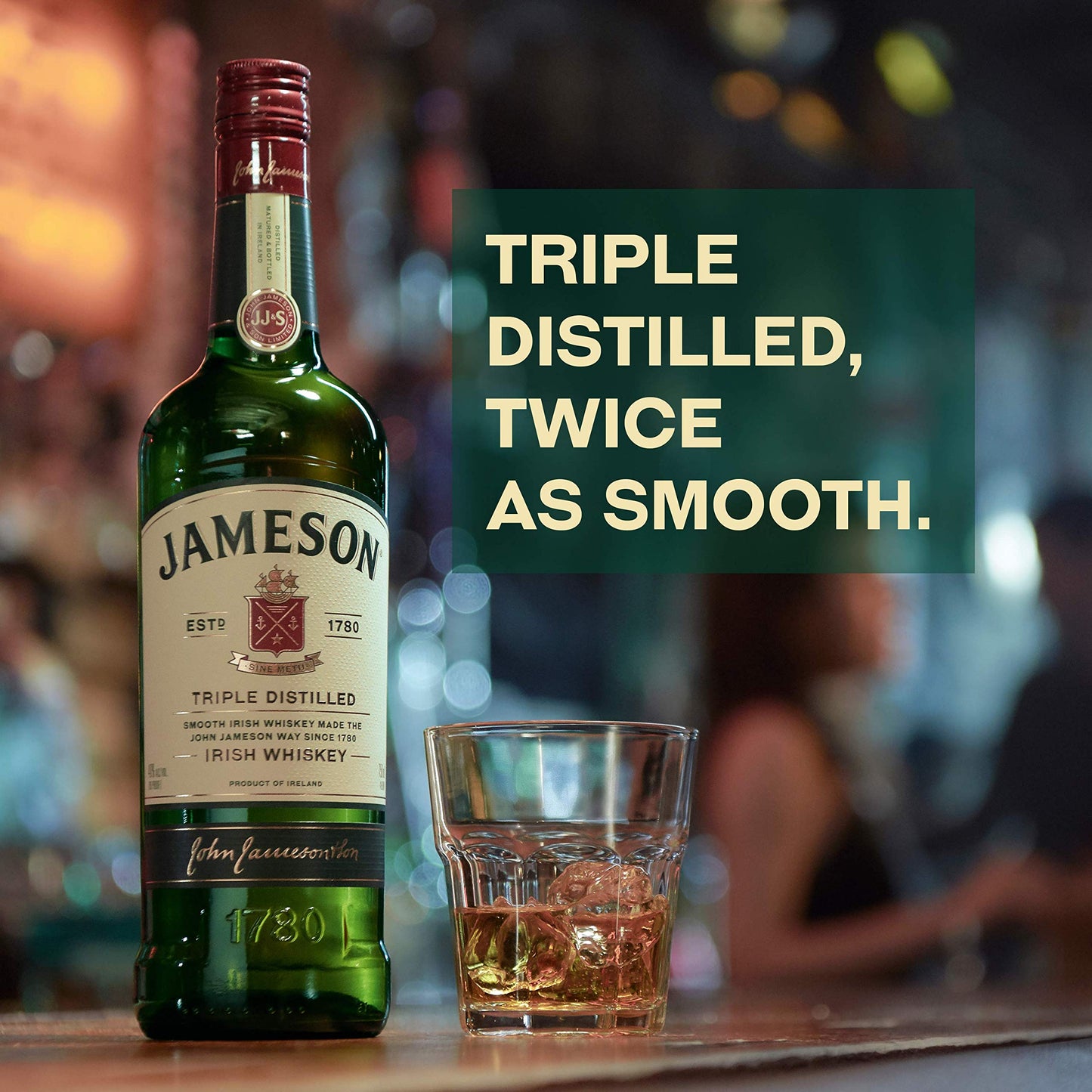 - Jameson Triple Distilled Blended Irish Whiskey | 150 cl -