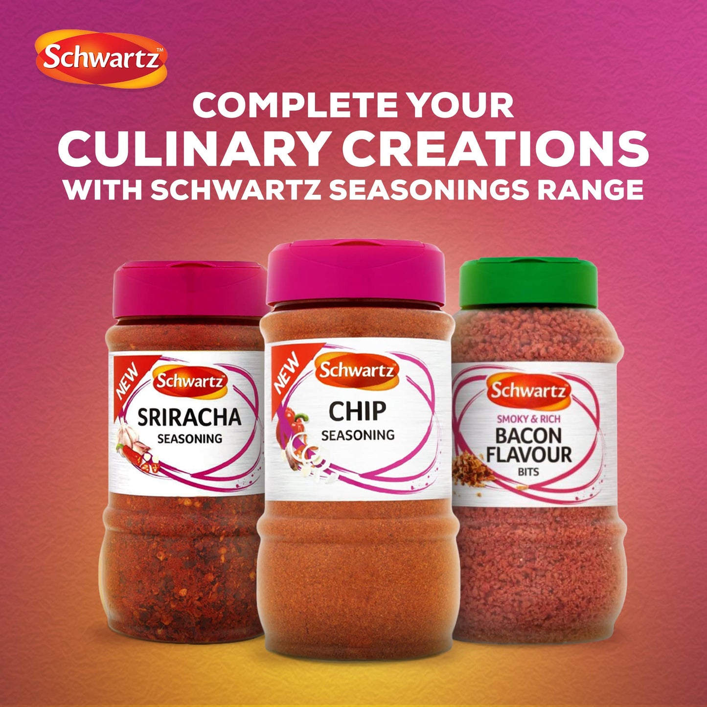 - Schwartz Chip Seasoning Powder | Expertly Blended With Herbs & Spices -