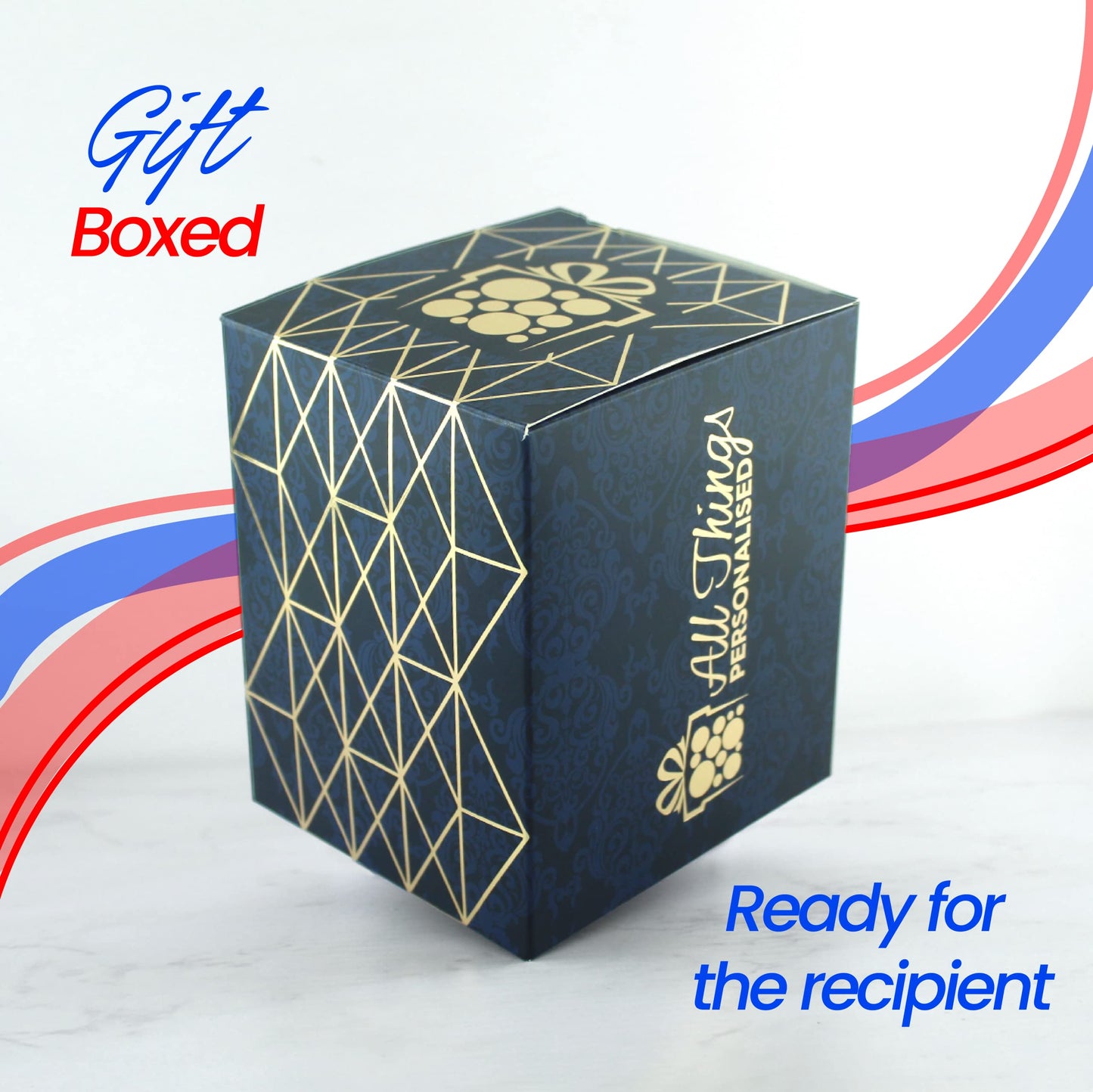 - Personalised Engraved Glass Beer Stein -