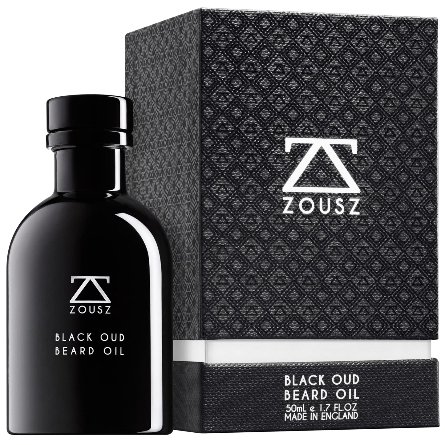 - ZOUSZ Beard Oil For Men - Black Oud & Sandalwood Scent, Beard Growth & Conditioning With Natural & Organic Essential Oils