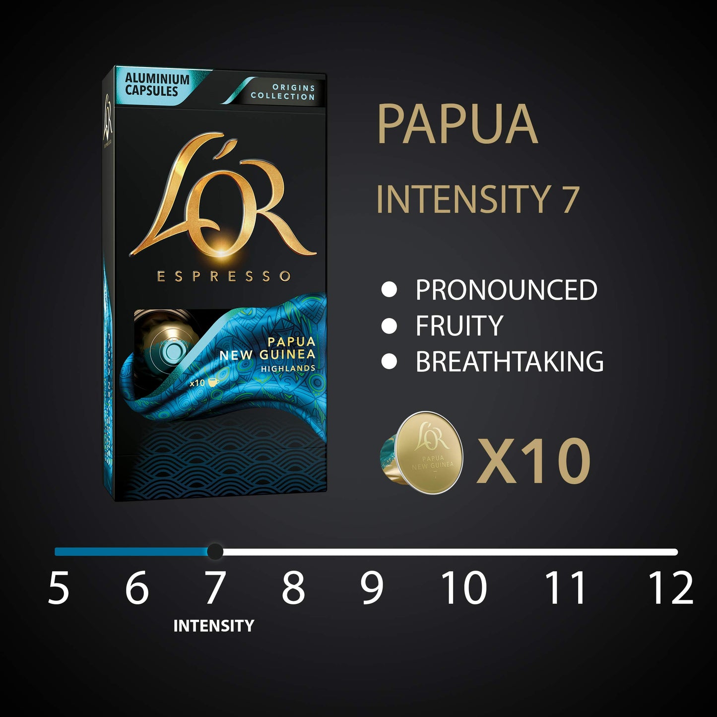 - L’OR Origins Espresso Coffee Variety Bundle – Nespresso®* Alluminium Capsules | 10 Packs of 10 pods -