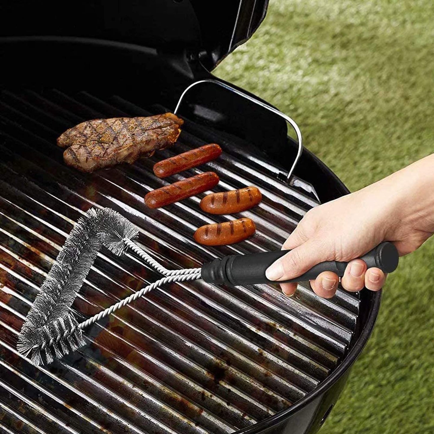 - Wjyzzzh BBQ Cleaner, BBQ Cleaning Brush, Grill brush