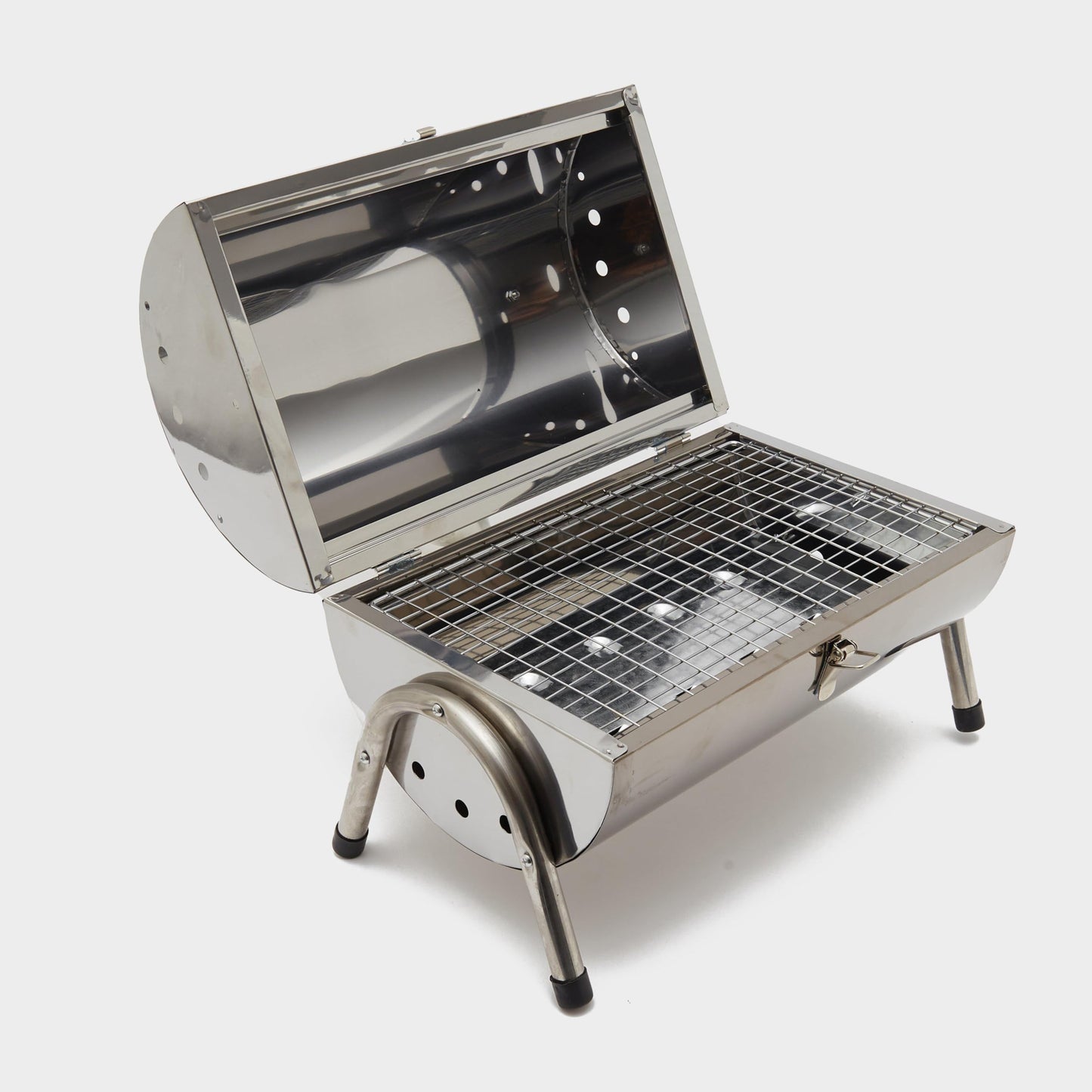 - Hi-Gear Stainless Steel Double Sided BBQ Compact Portable Camping Barbecue -
