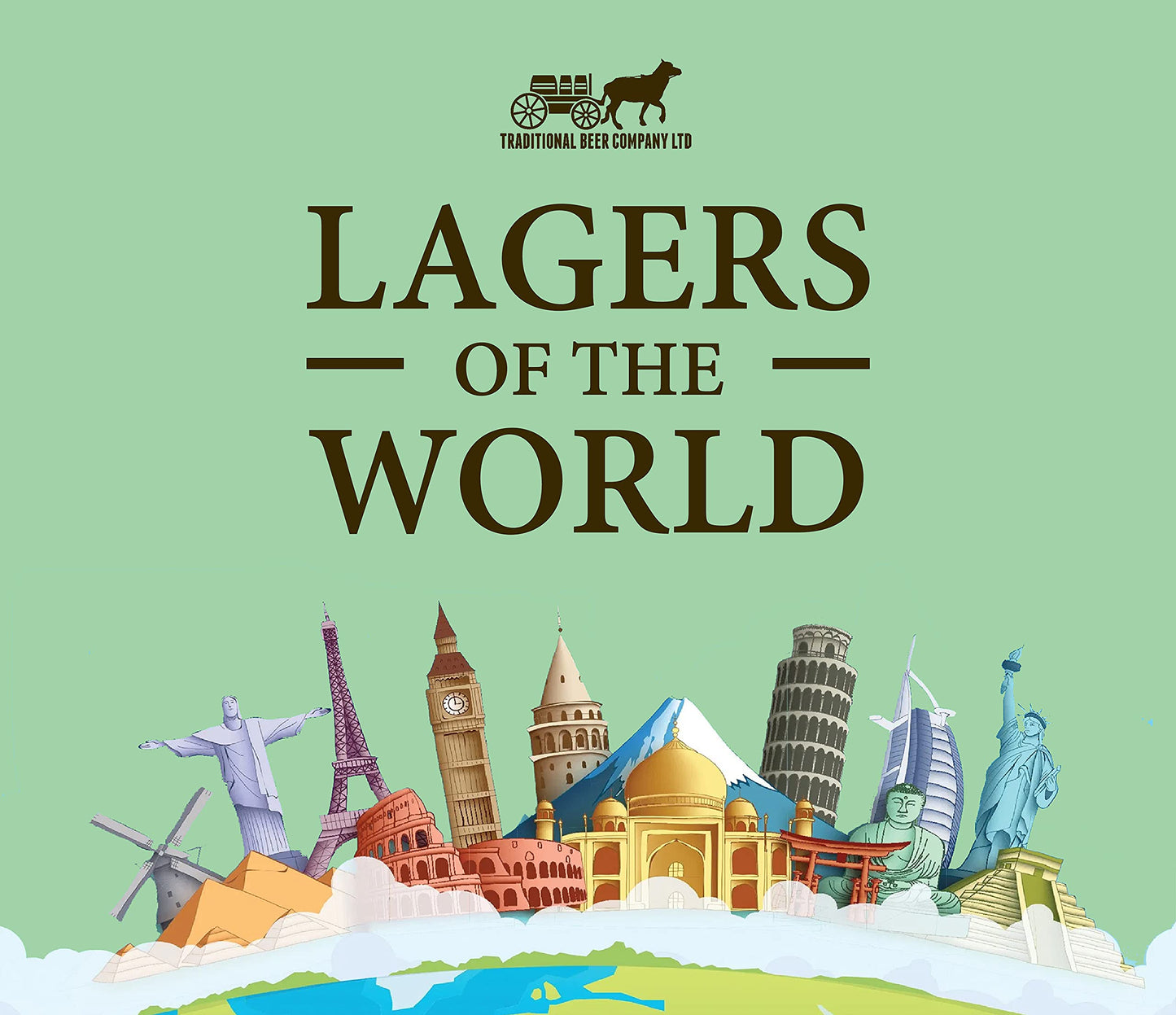 - Lagers Of the World | case of 12 Premium bottled beers -