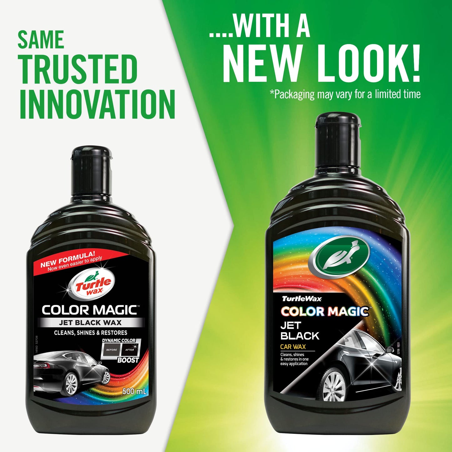 - Turtle Wax 52708 | Color Magic Car Paintwork Polish | Restores Colour & Shine Black | 500ml -