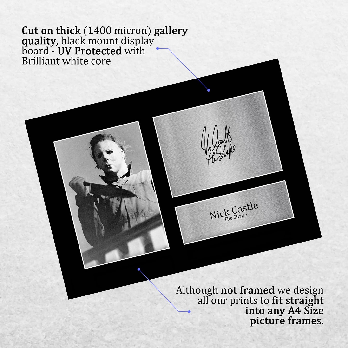 - HWC Trading A4 Nick Castle Halloween -