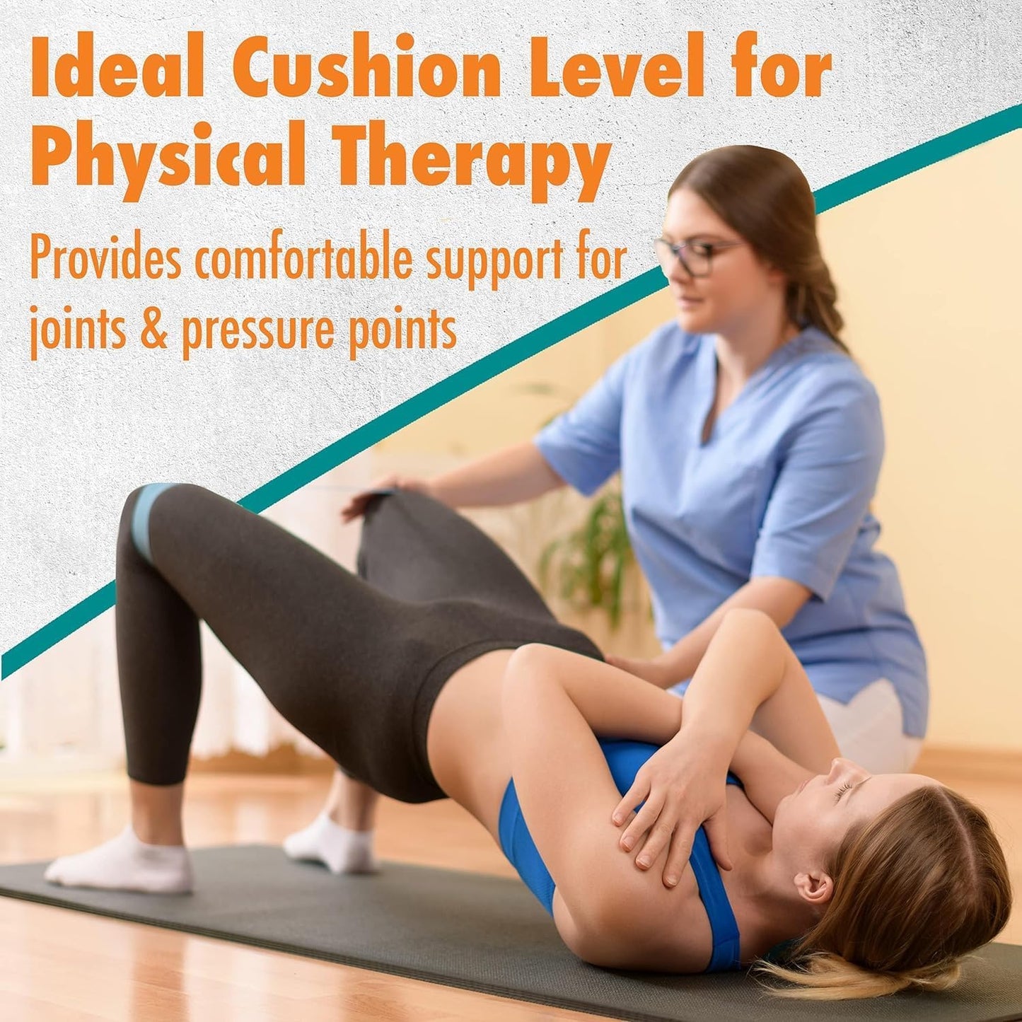 - Maximo Exercise Mat | Multi Purpose Yoga Mat | 183cm x 60cm | Extra Thick -