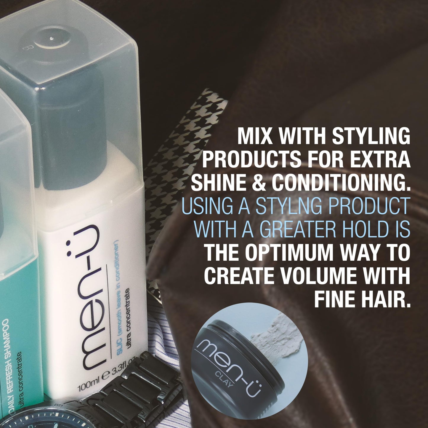 - men-ü SLIC | Smooth Leave In Conditioner | (100ml with pump -