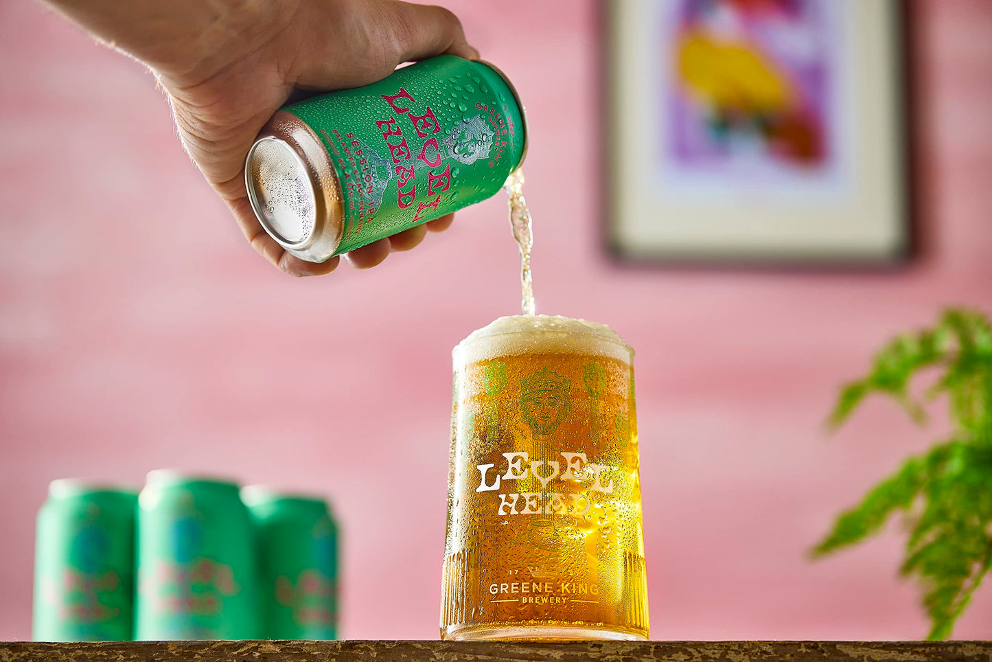 - Greene King Brewery Level Head Session IPA 4.0% craft beer cans | Case of 24 (6x4) x 330ml craft beer cans -