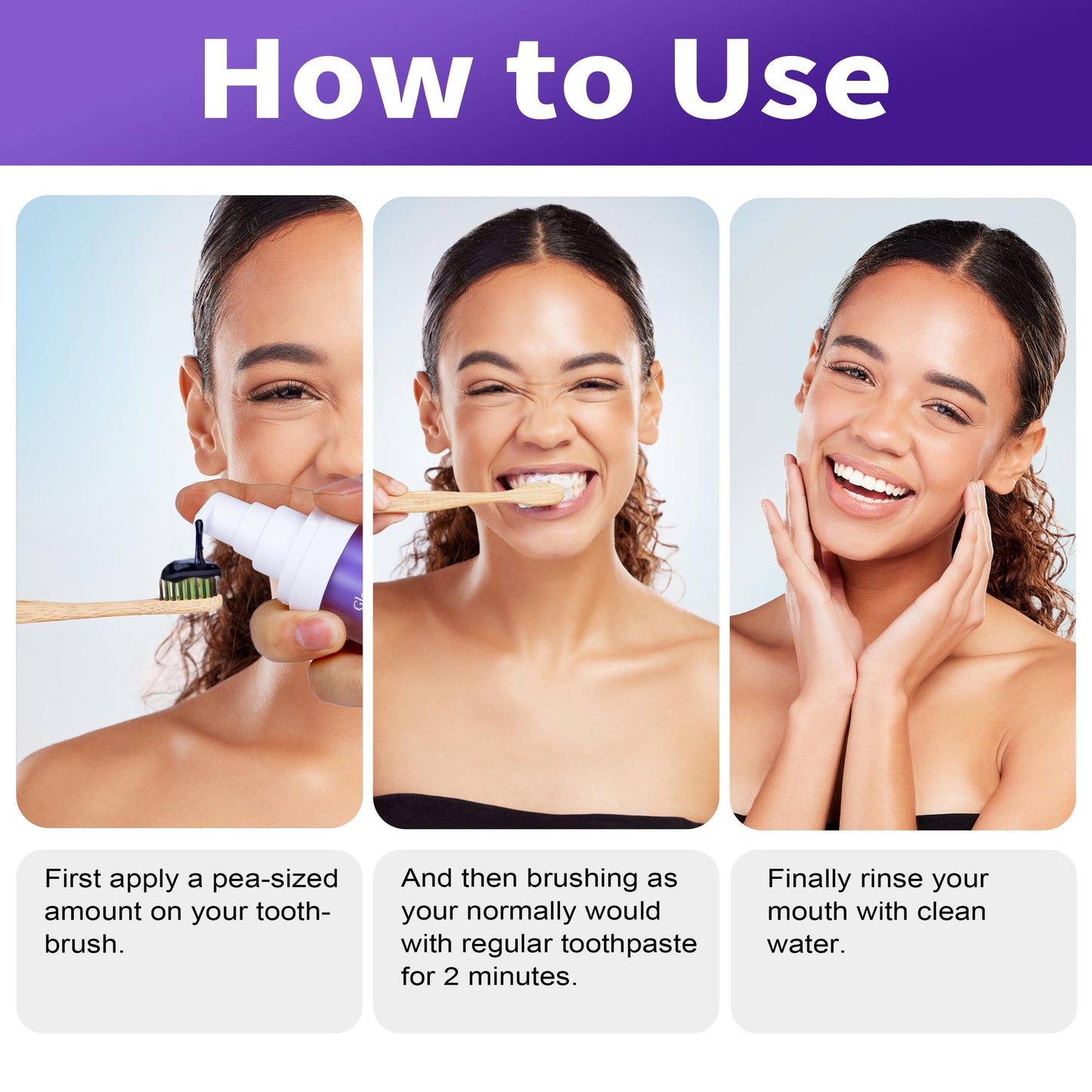 - Purple Toothpaste for Teeth Whitening | For Sensitive Teeth | Colour Correcting Teeth Whitening Toothpaste -