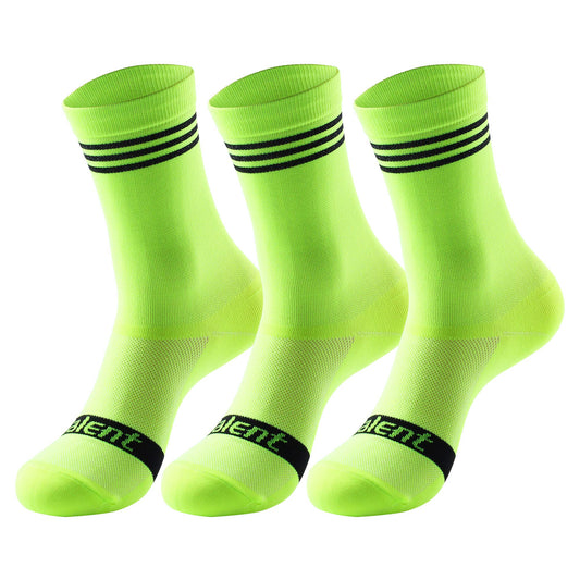 - Lalent 3 Pairs Men's Cycling Socks for Mountain Biking -