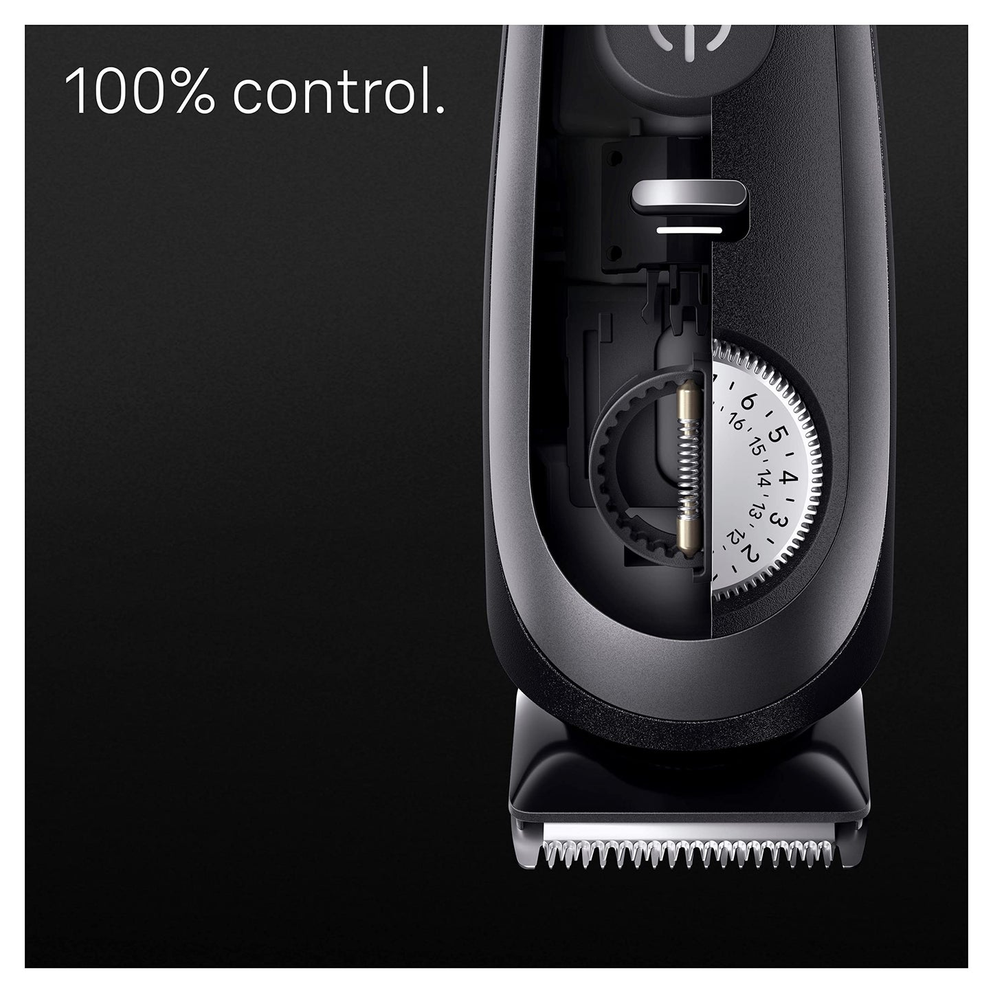 Braun Men's Beard Trimmer Series 9 BT9441, Trimmer with Barber Tools and 180-min Runtime