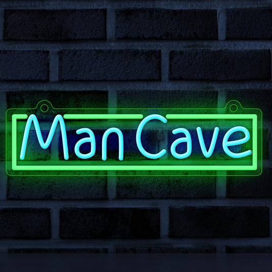 - YuanDian Man Cave Neon Sign, Neon Lights for Gamer Room Wall Decor