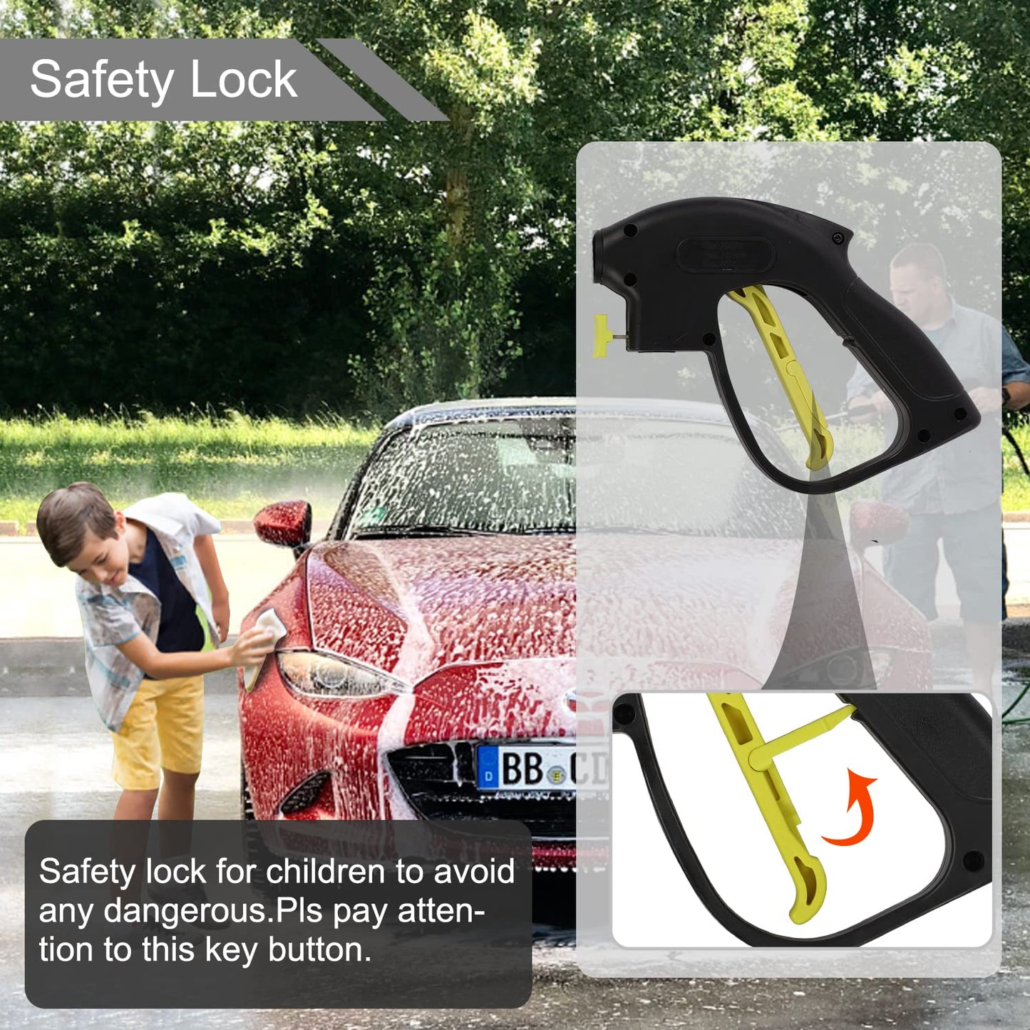 - Stream Pressure Washers Jet Washer for Patio | 135Bar 1650W 420L/H | Portable Power Washers -