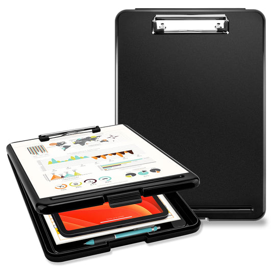 - Pechor Clipboard A4 | Clip Board Plastic with Storage -