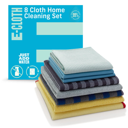- E-Cloth Home Cleaning Set | Contains Multiple Microfiber Cleaning Cloths -