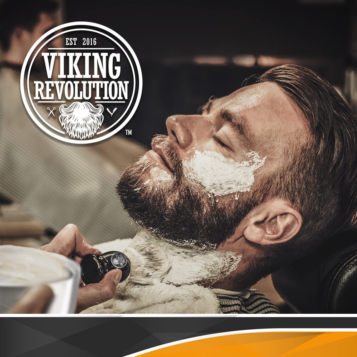 - Viking Revolution Badger Hair Shaving Brush for Men -