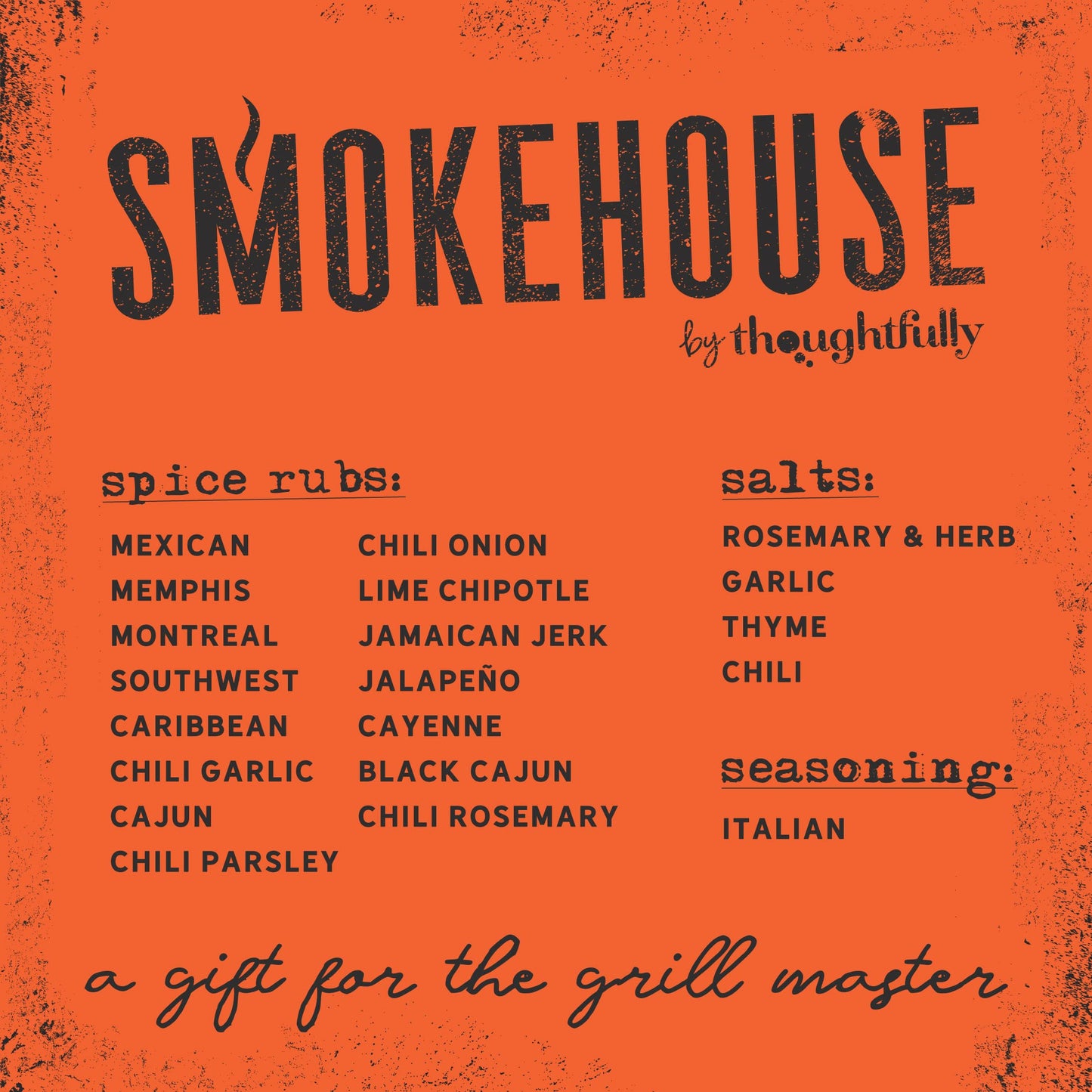 - Smokehouse by Thoughtfully | Gourmet Ultimate Grilling Spice Set -