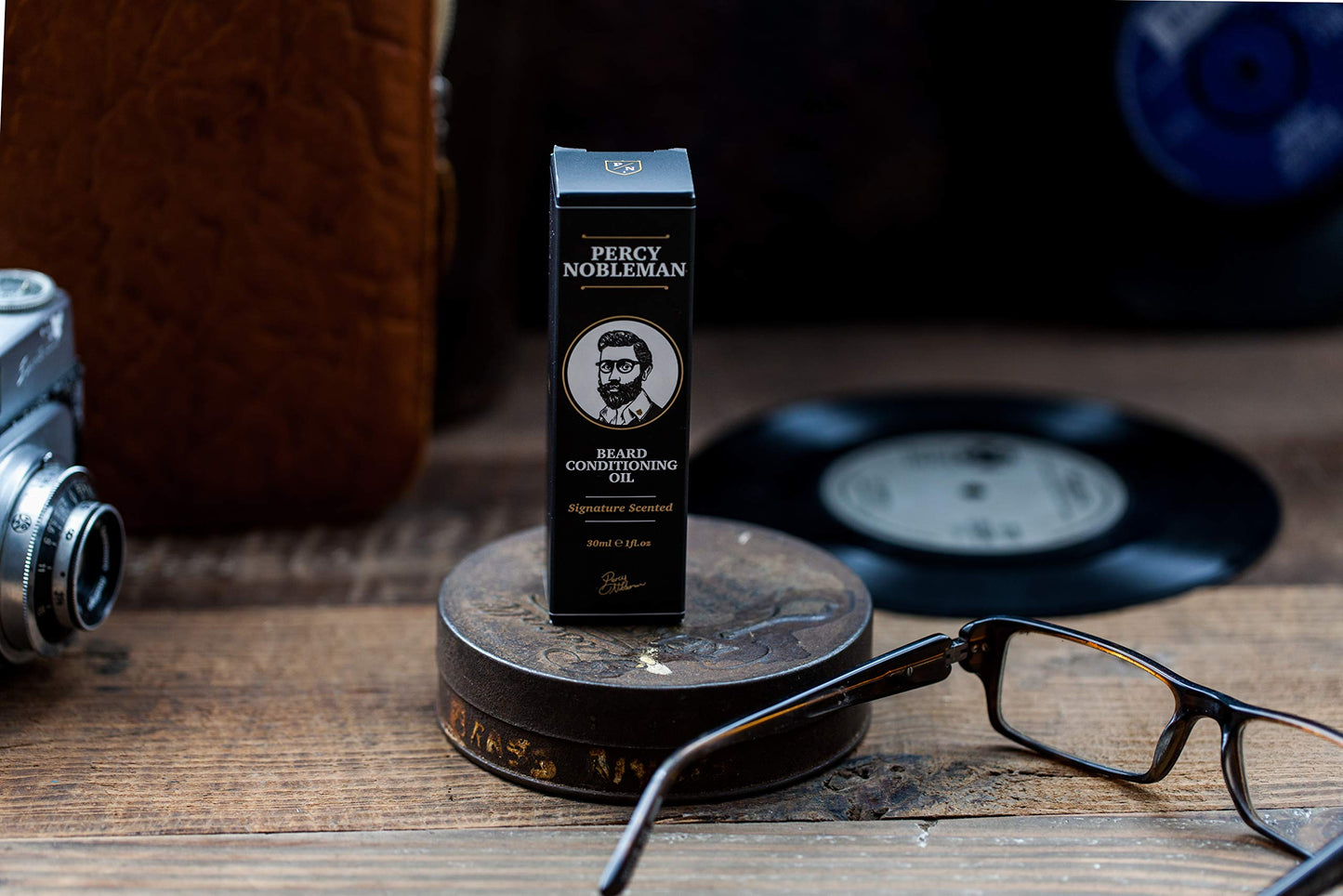 Beard Oil by Percy Nobleman, 99% Beard Conditioning Oil With a Mixture of Quality Ingredients that Softens and Conditions your Facial Hair. (30ml)