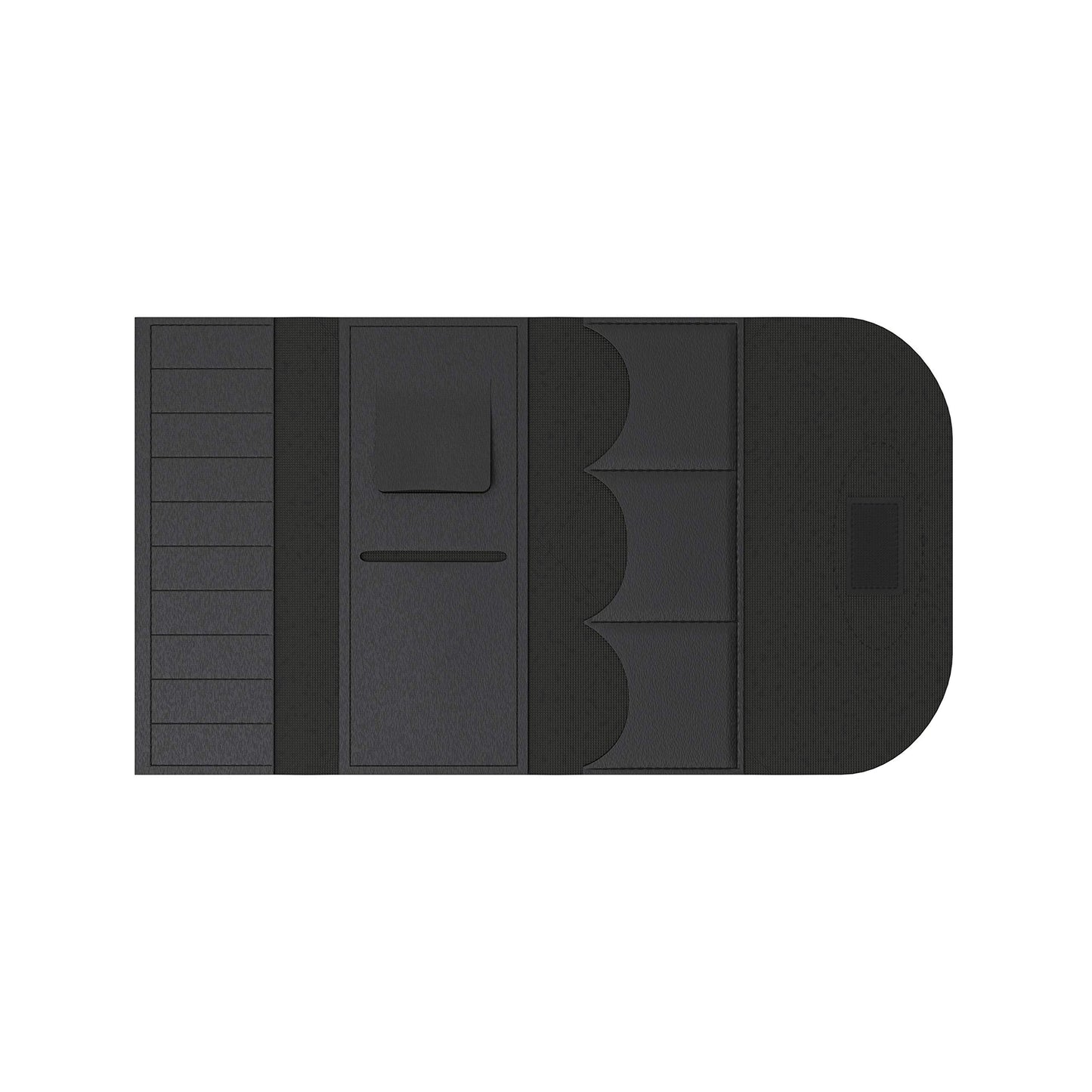 - Target Darts Tri Fold Darts Wallet | Black | 3 Darts -