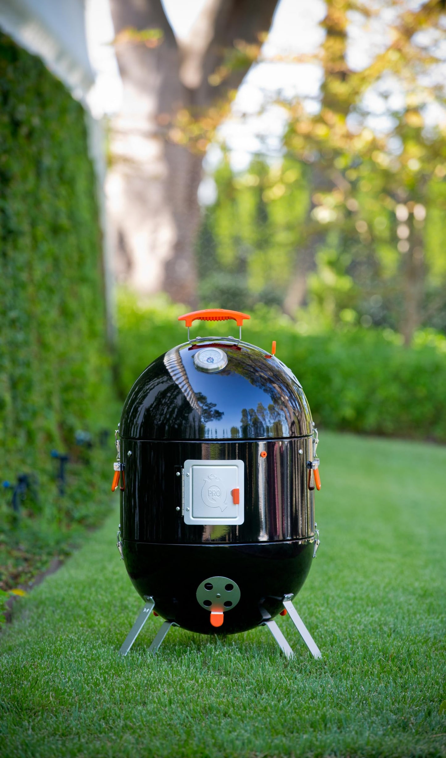 - ProQ BBQ Smoker | Frontier V4 | 4in1 Charcoal Meat Smoker BBQ | Outdoor Smokers and Grills -