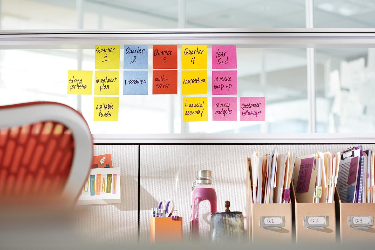 - Post-it Super Sticky Notes | Carnival Color Collection | Pack of 6 Pads | 90 Sheets per Pad -