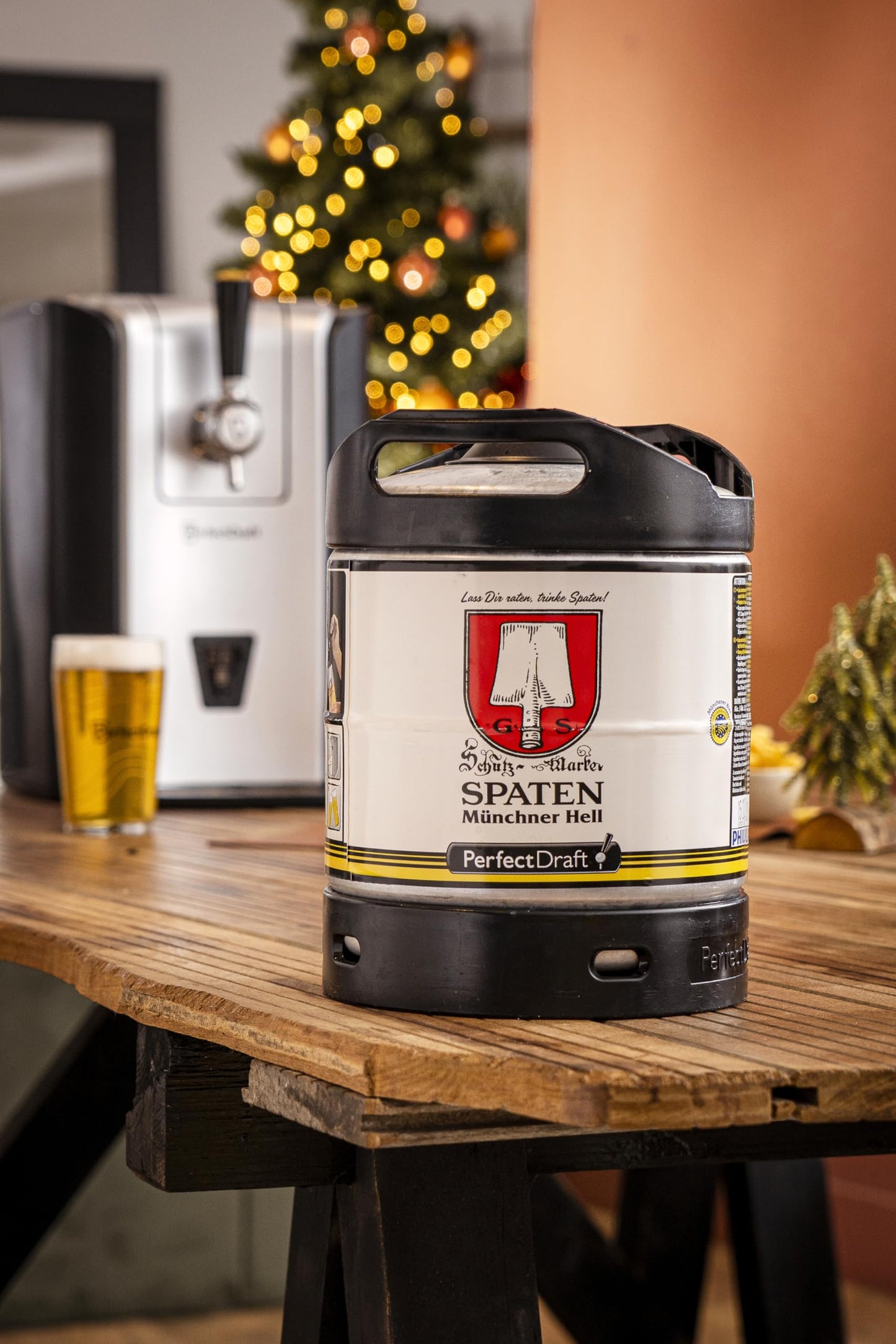 - Spaten German Lager 6L Keg | for PerfectDraft or Philips Machine -