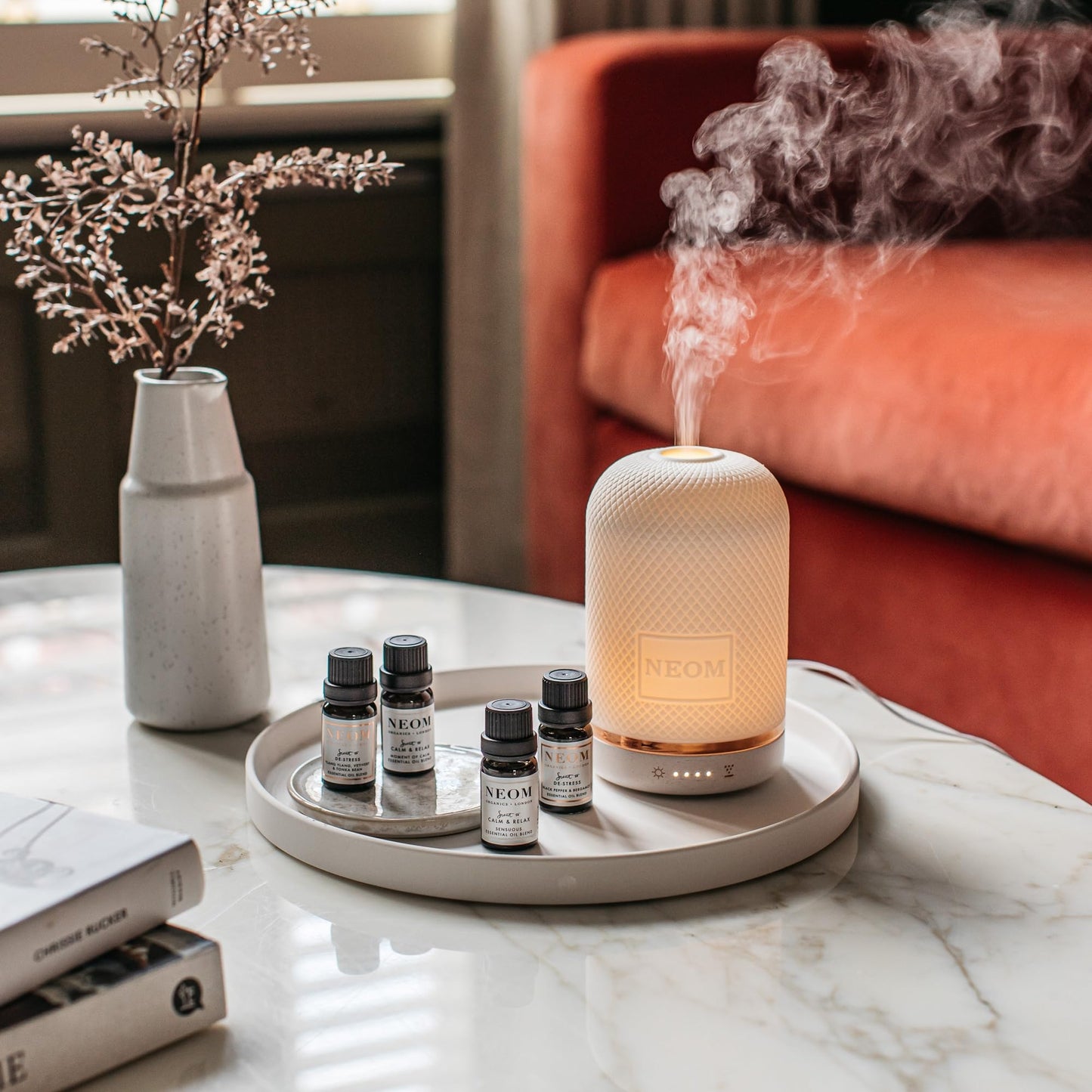 - NEOM | Feel Good Vibes Essential Oil Blend | Mandarin & Ylang Ylang -