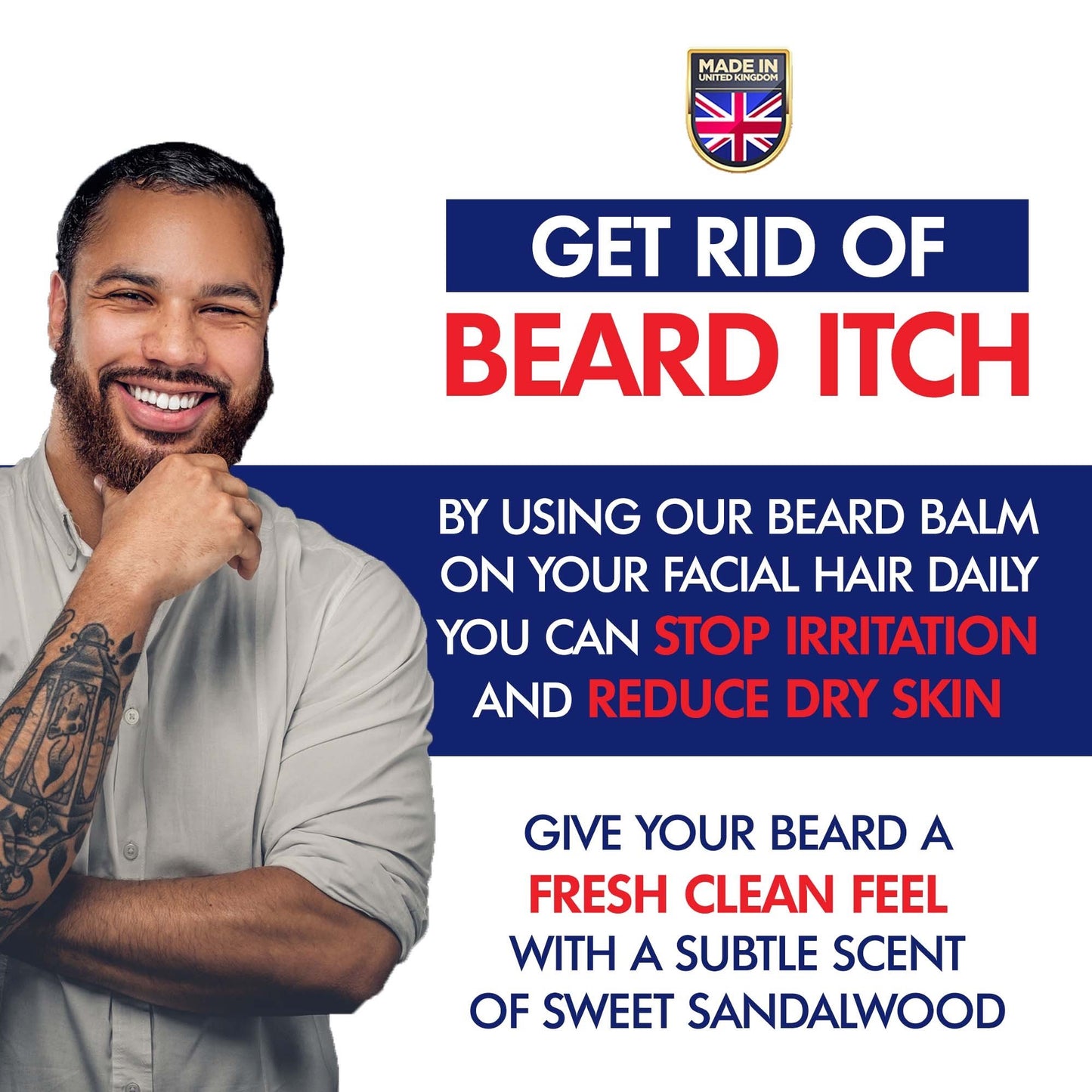 - Gentlemans Face Care Club Beard Balm | Premium Quality Conditioning Butter -