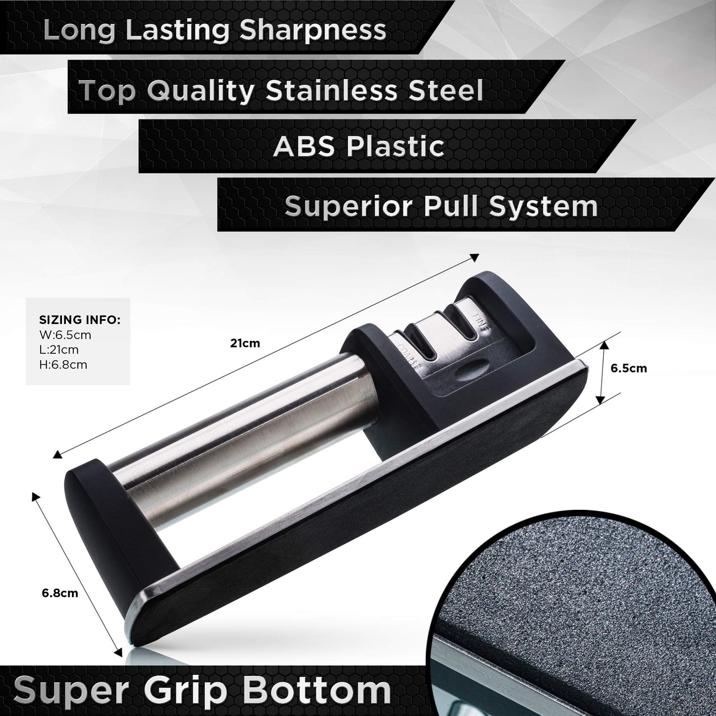 - PRO Sharpener | A Professionals Choice | Manual Knife Sharpener -