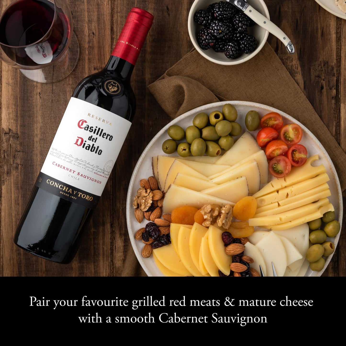 Casillero Del Diablo Cabernet Sauvignon, 750ml