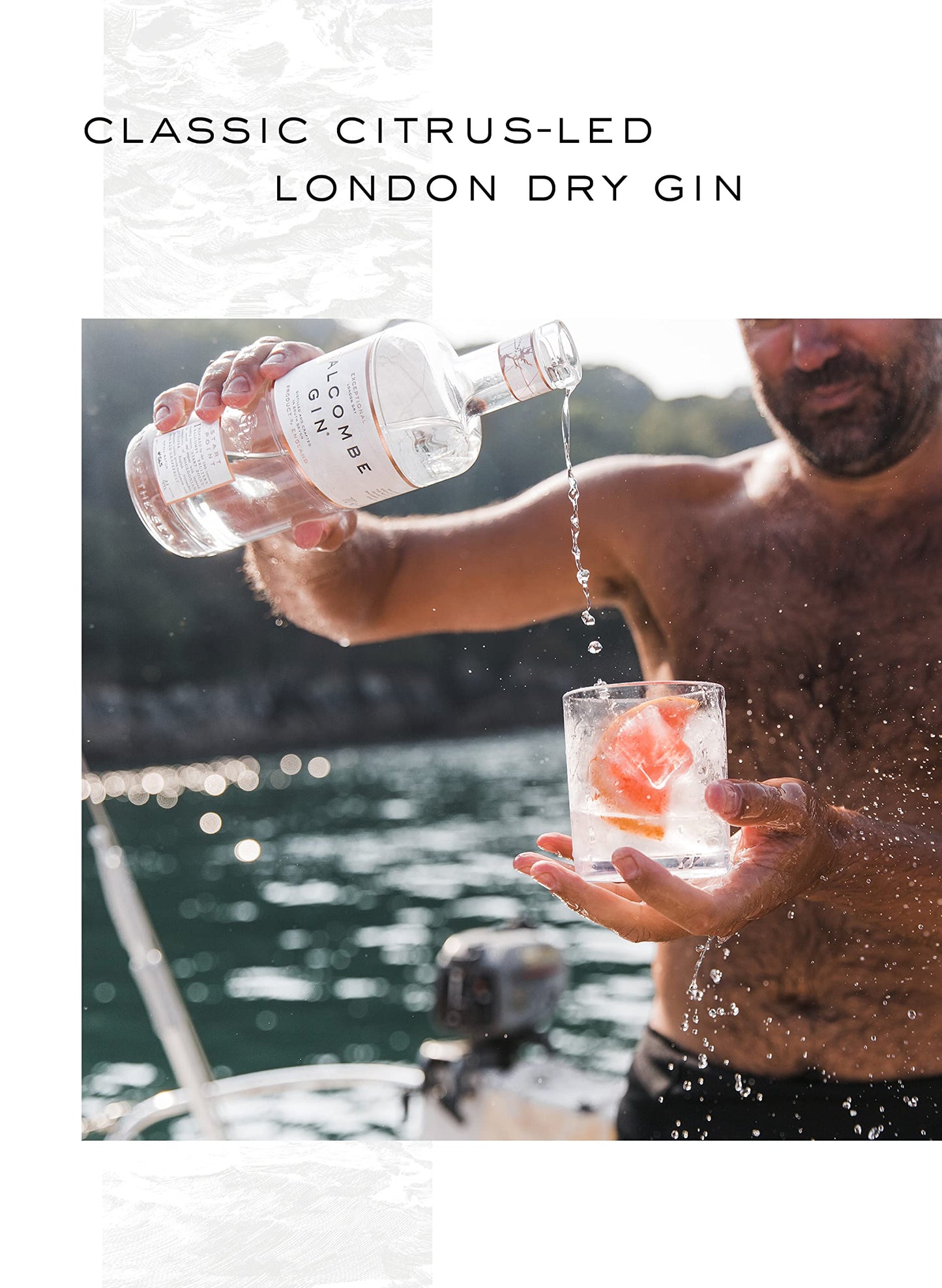 - Salcombe Gin ‘Start Point’ 70cl | 44% ABV | British Coastal Classic London Dry Gin -