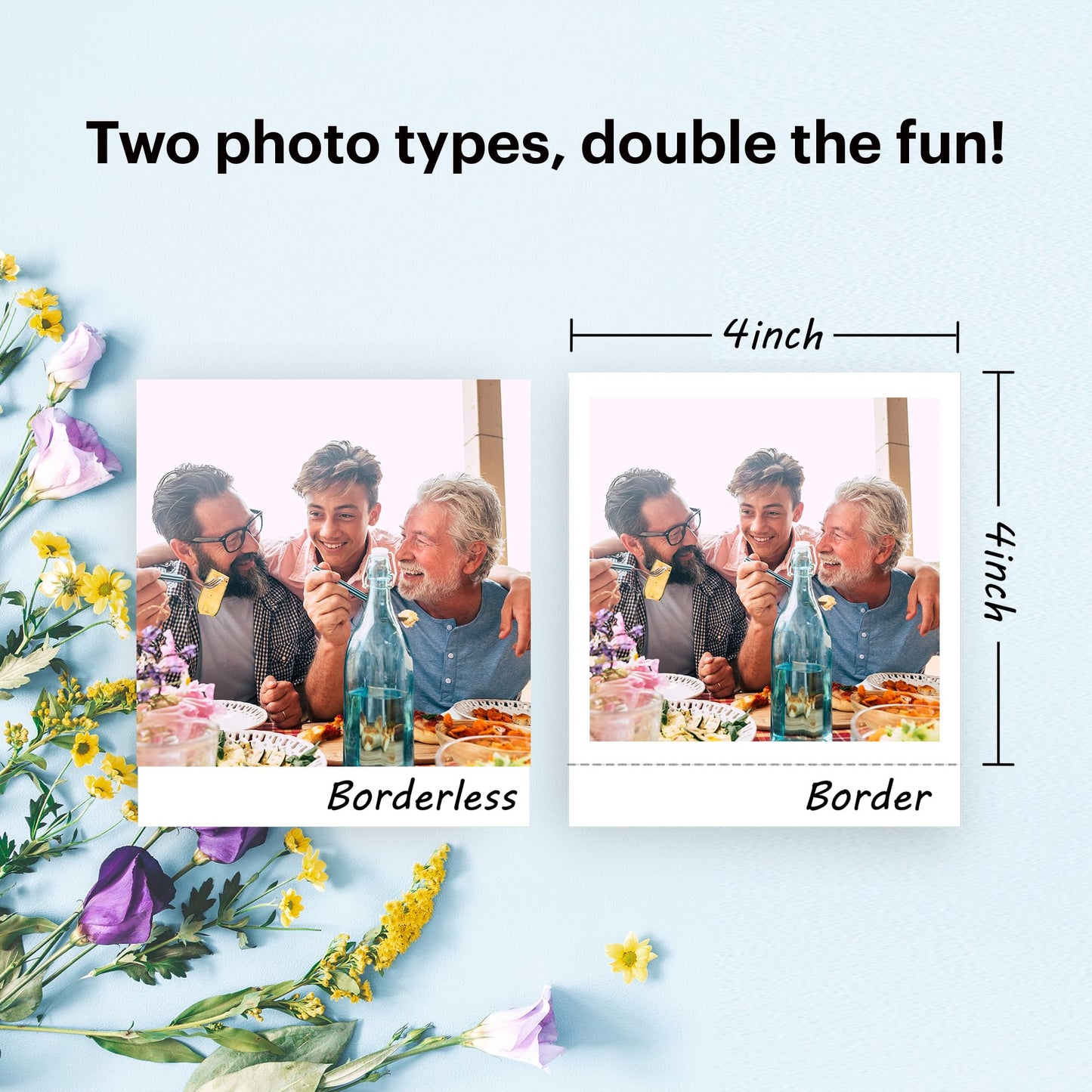 - KODAK Mini Shot 4 ERA 4PASS | 2-in-1 Instant Camera | Photo Printer Bundle -