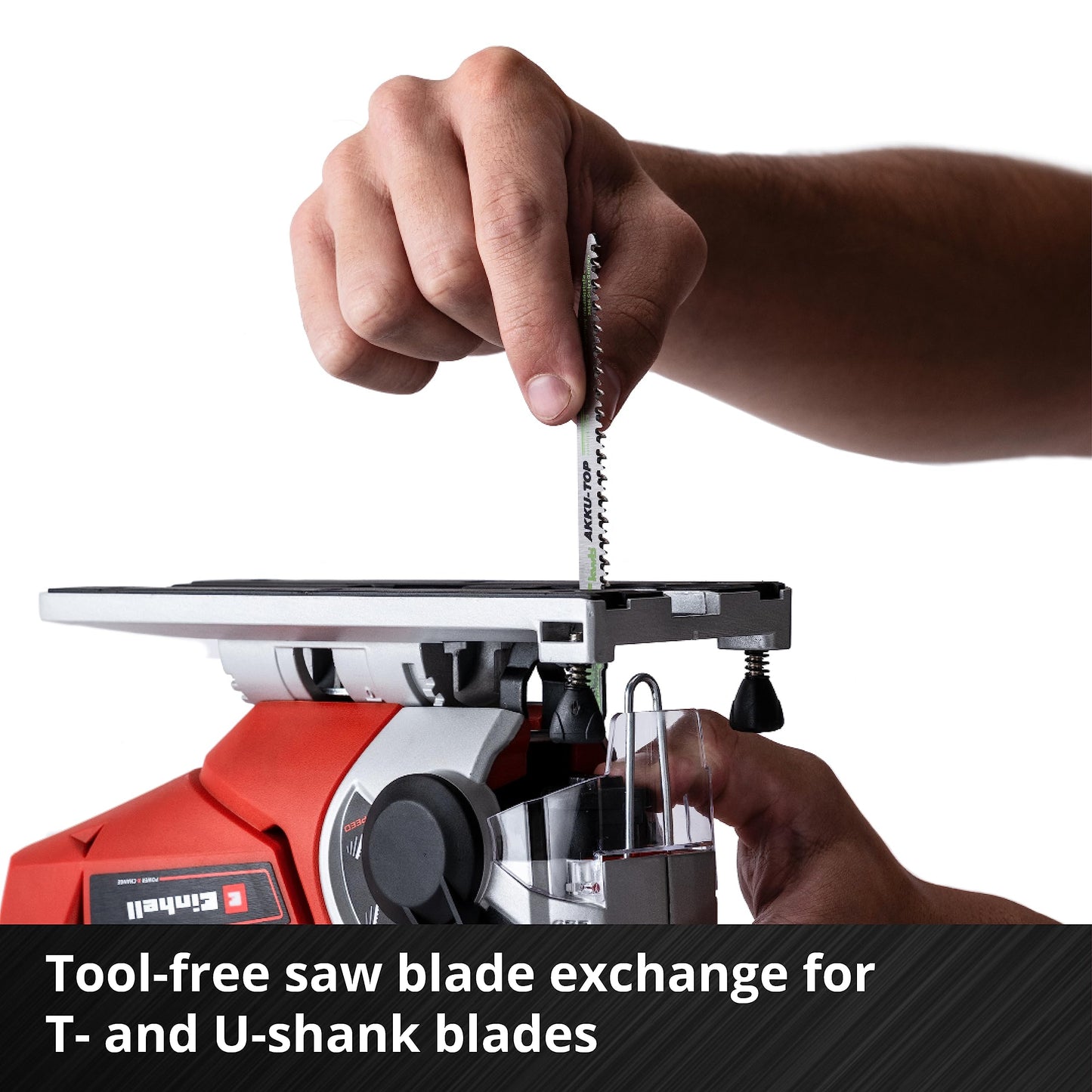 - Einhell Power X-Change 18V Cordless Jigsaw |  Battery Powered Electric Saw -