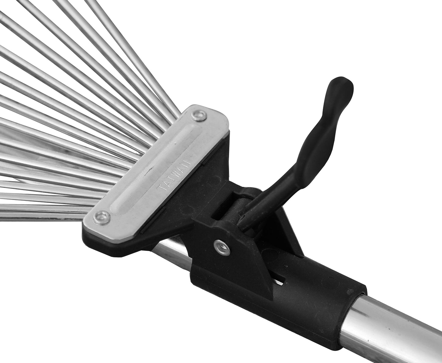 - TABOR TOOLS | J16E Telescopic Metal Rake | 60 cm long | Adjustable Folding -