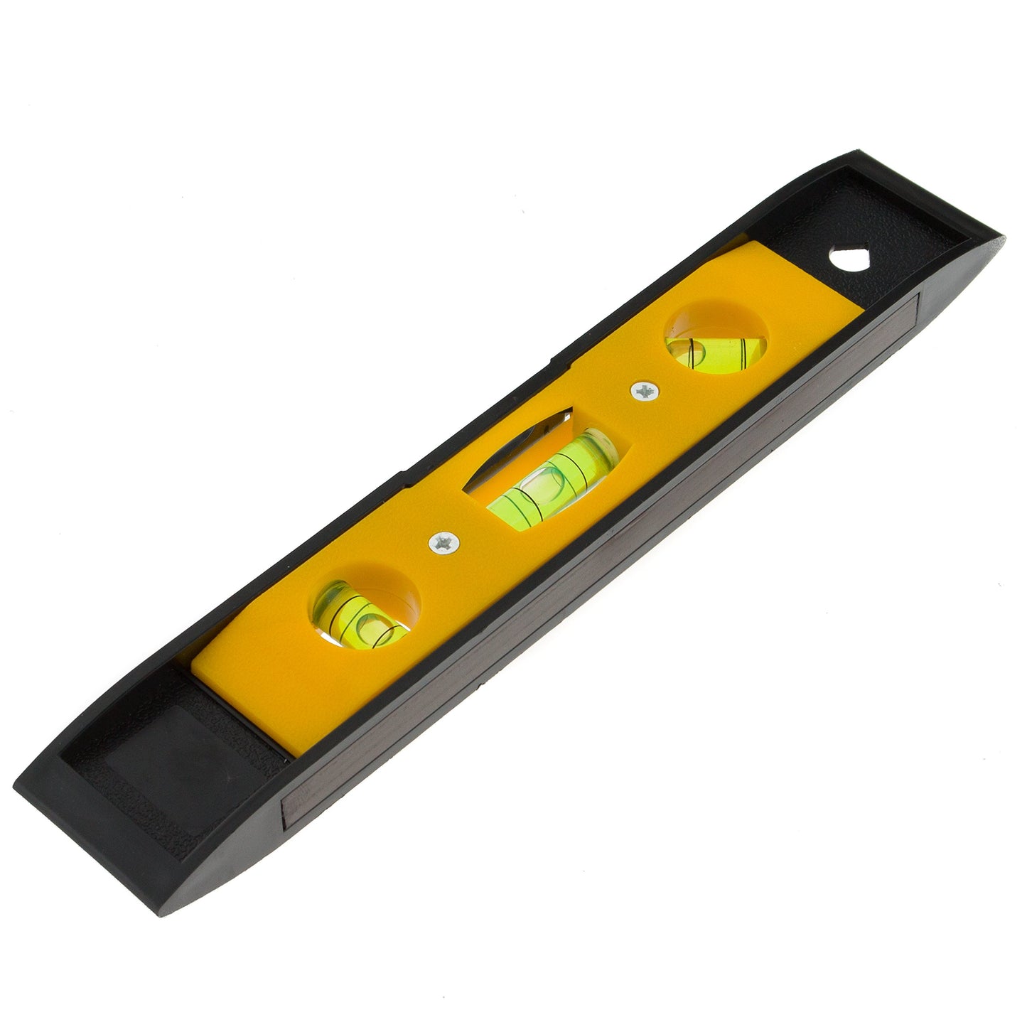 Coral 57300 Essentials Torpedo Spirit Level with Vertical Horizontal and 45 Degree Vials and Magnetic Base 9 inch