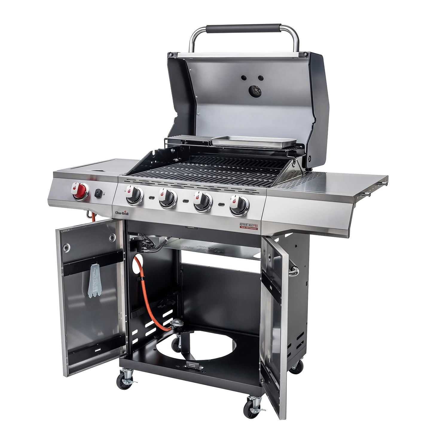 Char-Broil Advantage PRO S 4-4 Burner Gas Barbecue Grill with TRU-Infrared Technology and 900 °C Sear Burner