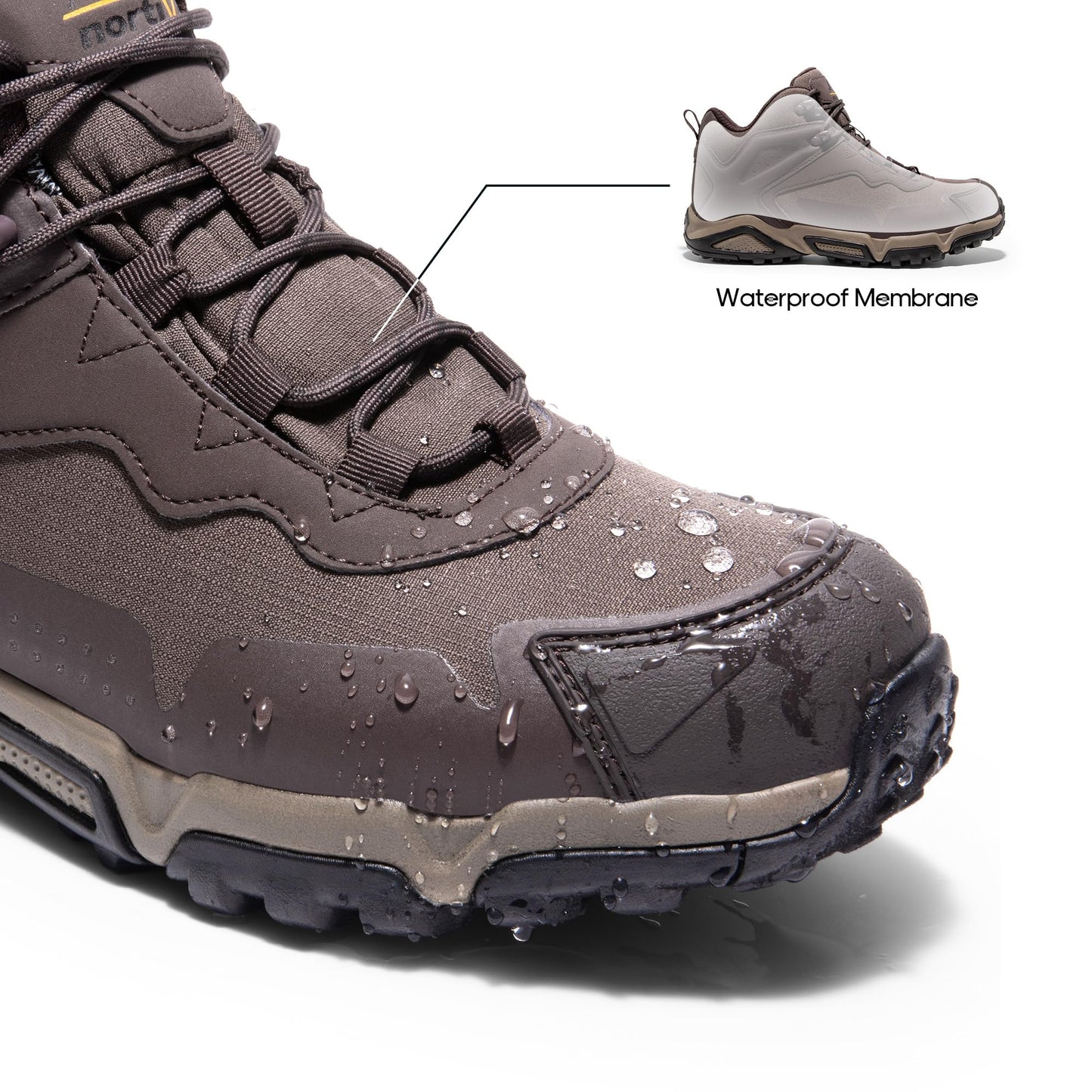 - NORTIV 8 | Waterproof Hiking Boots -