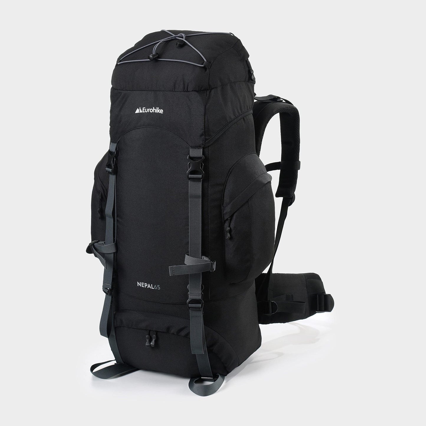 - Eurohike Nepal 65 Litre Rucksack | Ventilated Back Panel |  Padded Harness | 65L Backpack -