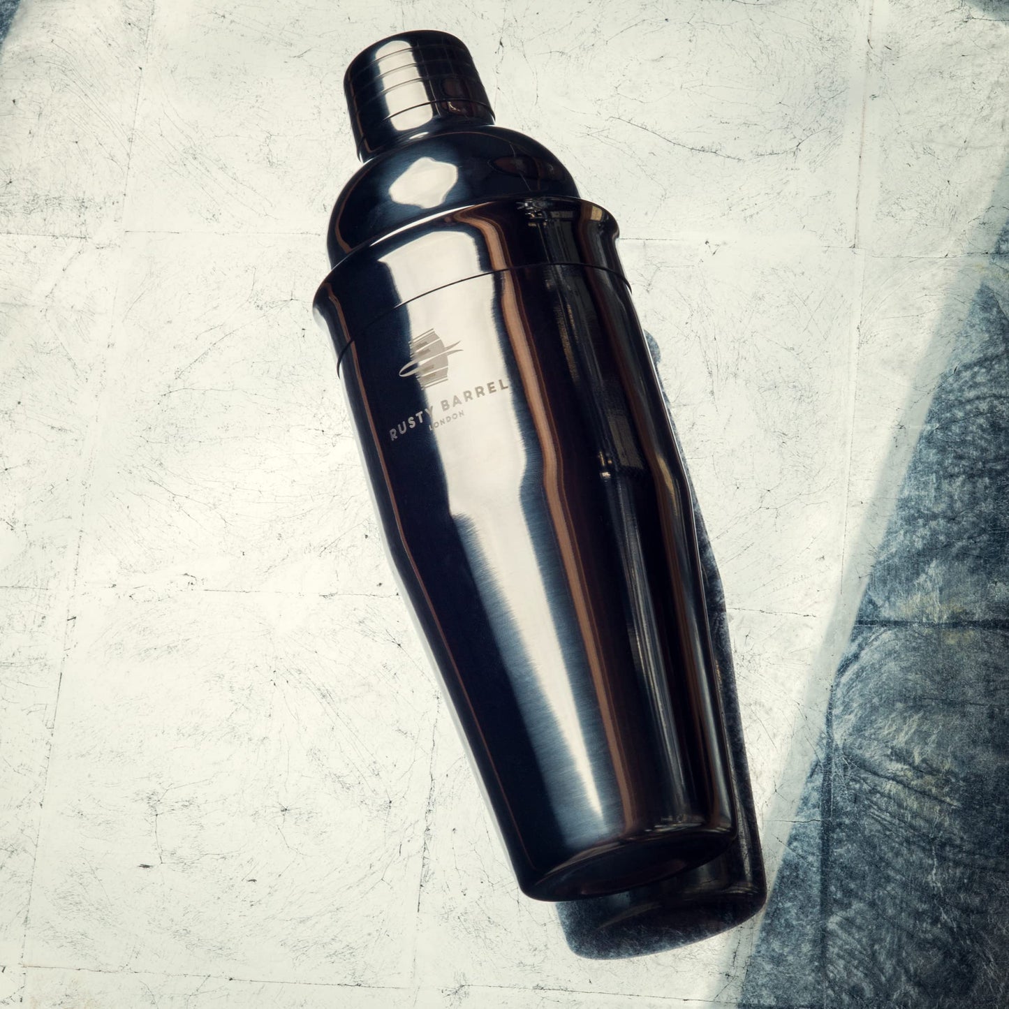 - Rusty Barrel Mayfair Original Cocktail Shaker Set | Complete Cocktail Making Set -