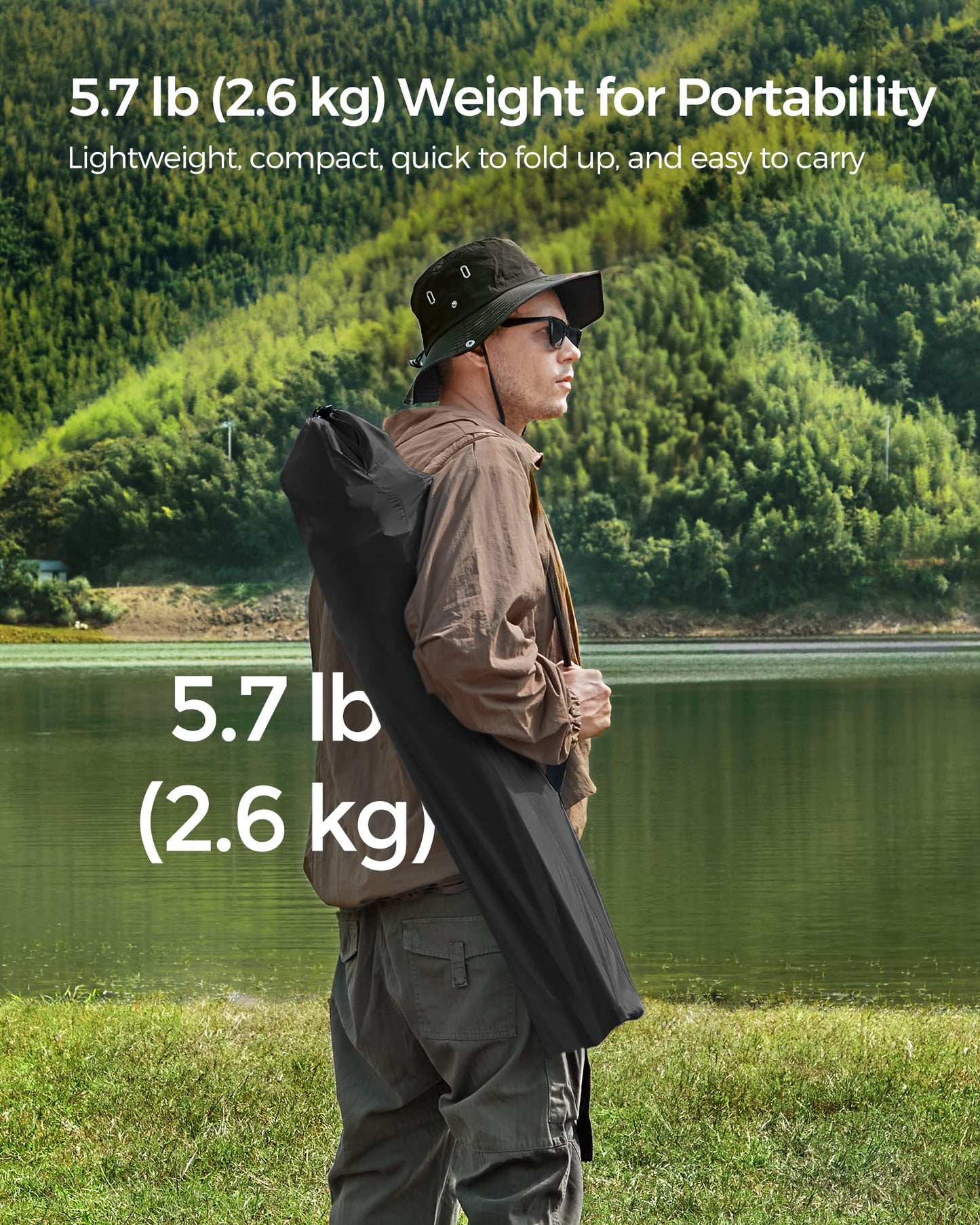 - SONGMICS Set of 2 Folding Camping Chairs | Cup Holder | Heavy Duty Structure | Max. Load Capacity 150 kg | Black -