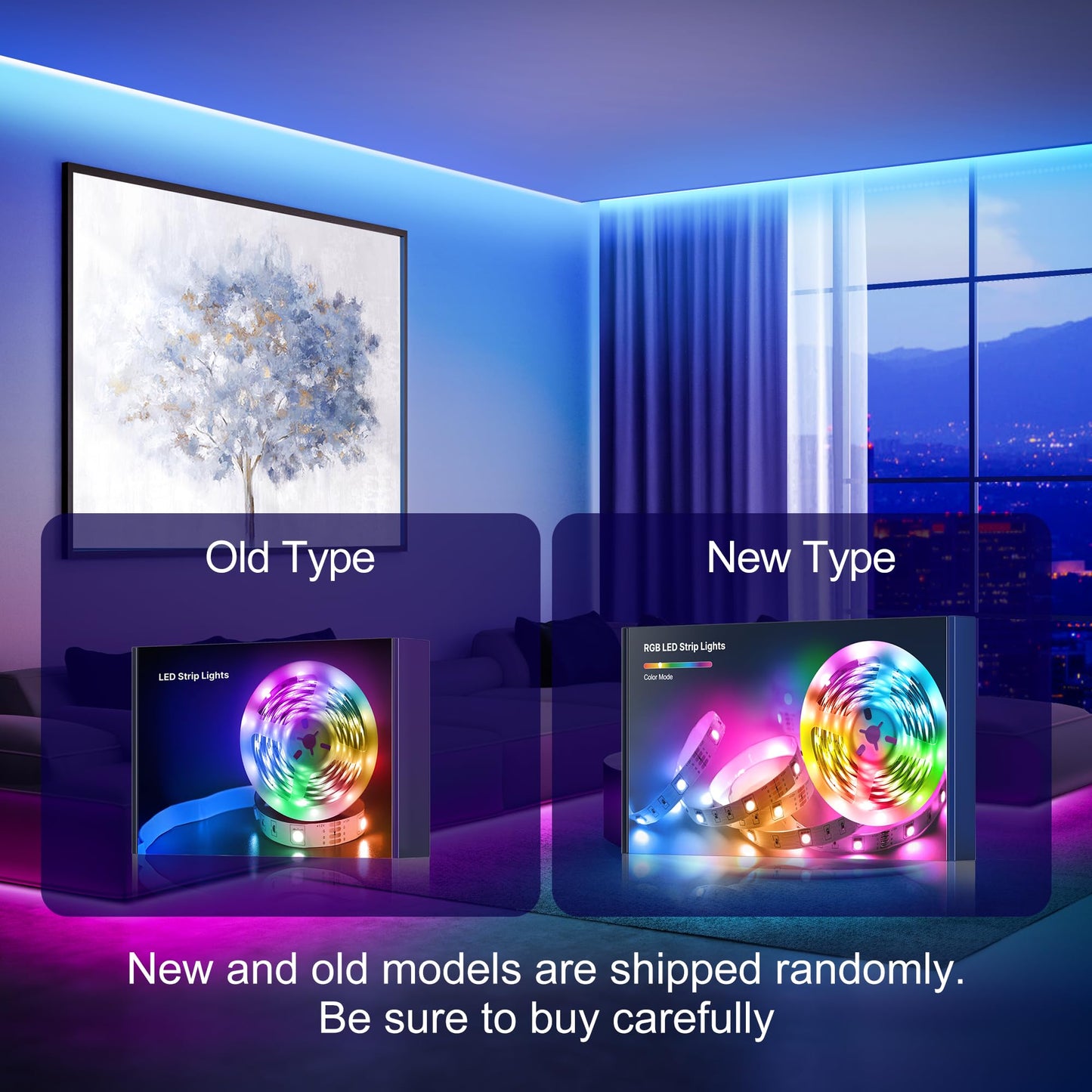 - Mexllex LED Strip Lights | 10M | Colour Changing LED Lights with Remote -