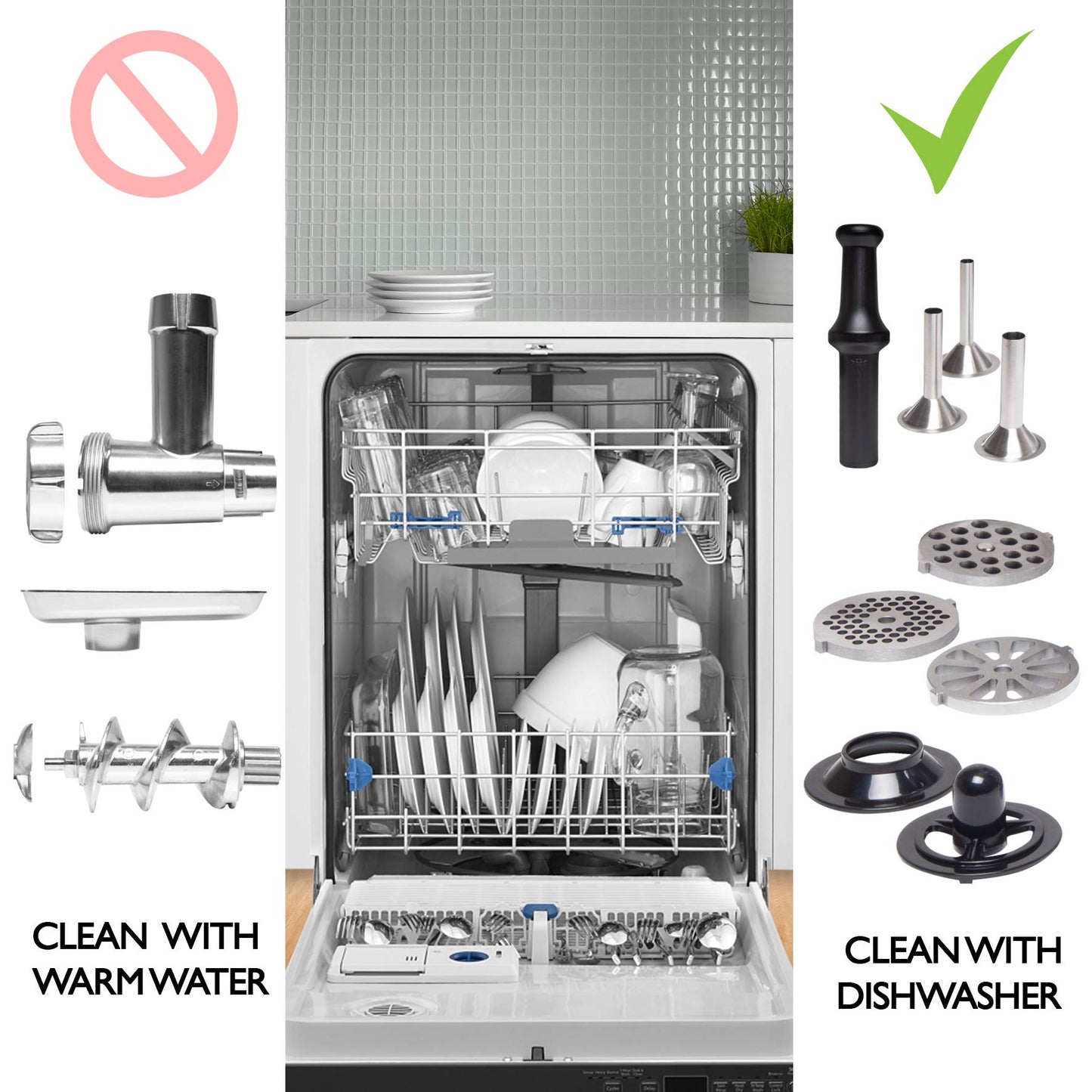 - Duronic Meat Grinder MG301 | Electric Meat Mincer Machine | Sausage Maker and Kibbeh Maker | Grinder Mixer for Food -