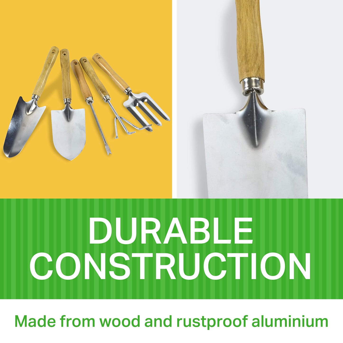 - Plant Theatre Essential Garden Tool Bag | Includes Tools for the Gardener -