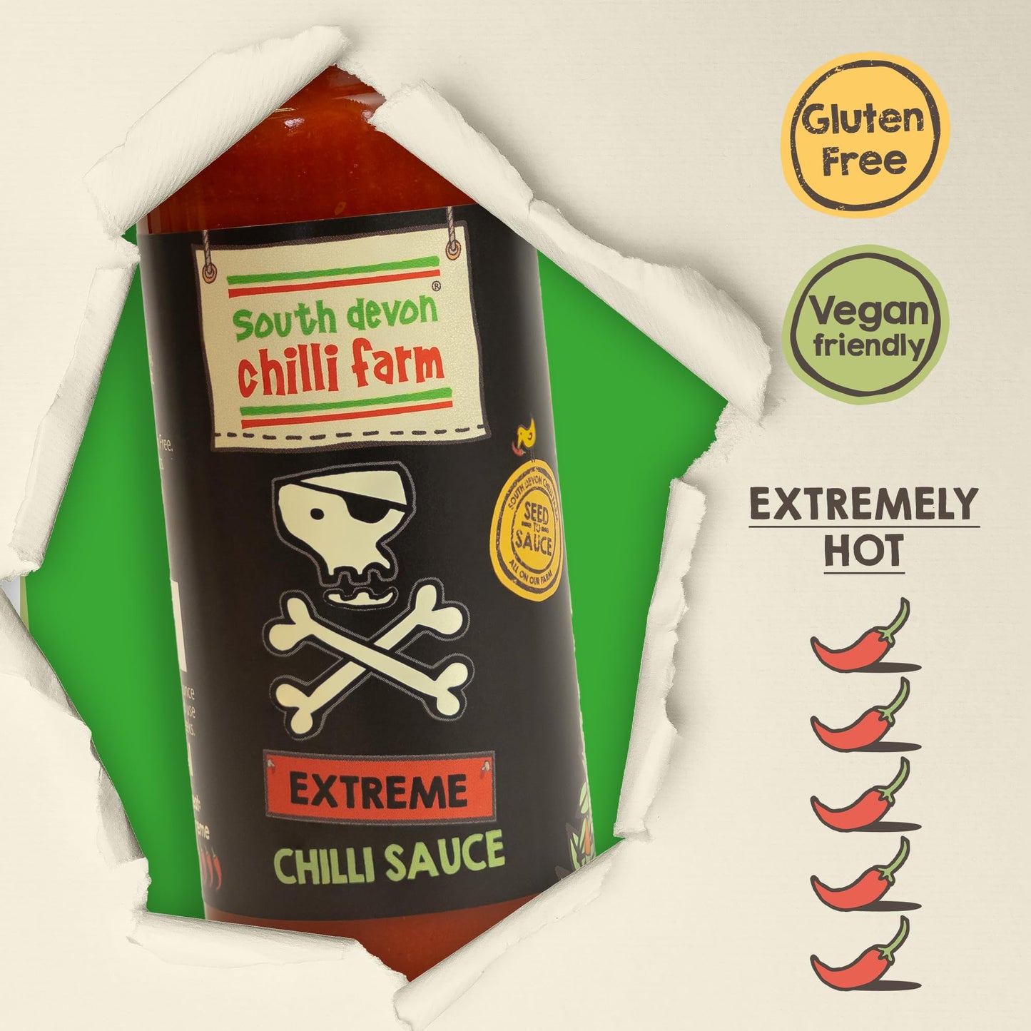 - South Devon Chilli Farm Extreme Chilli Sauce -