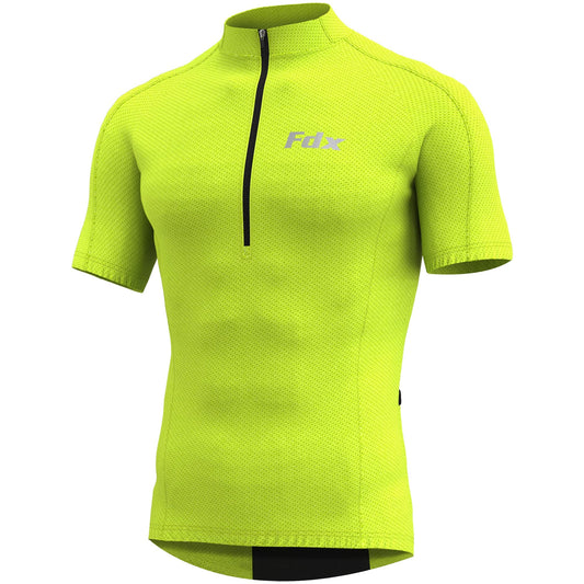 - FDX Men’s Cycling Jersey | Half Zipped | Half Sleeves -