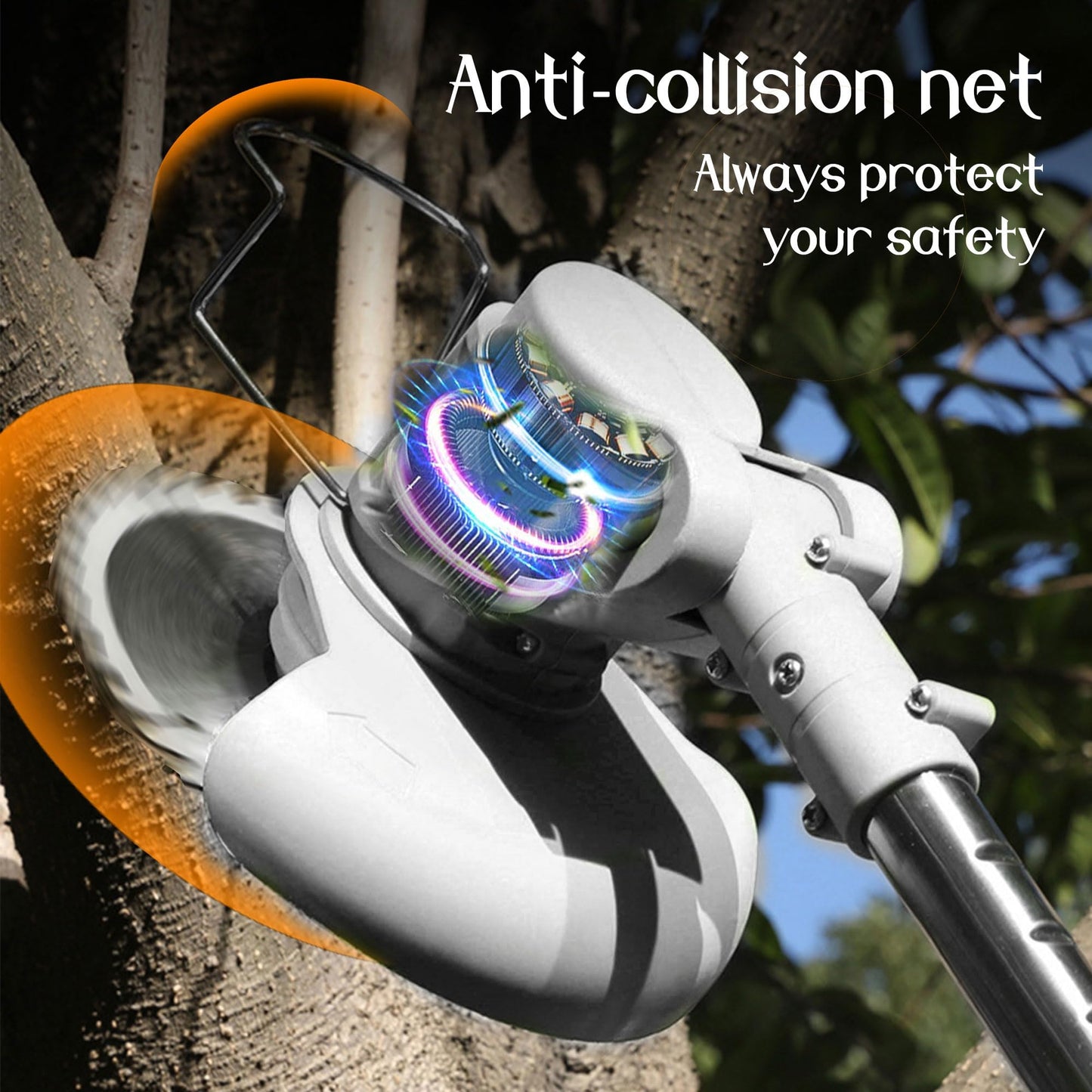 - Metal Blade Cordless Strimmer | 21v Grass Trimmer | 16 Blades 15cm Cutting Diameter -