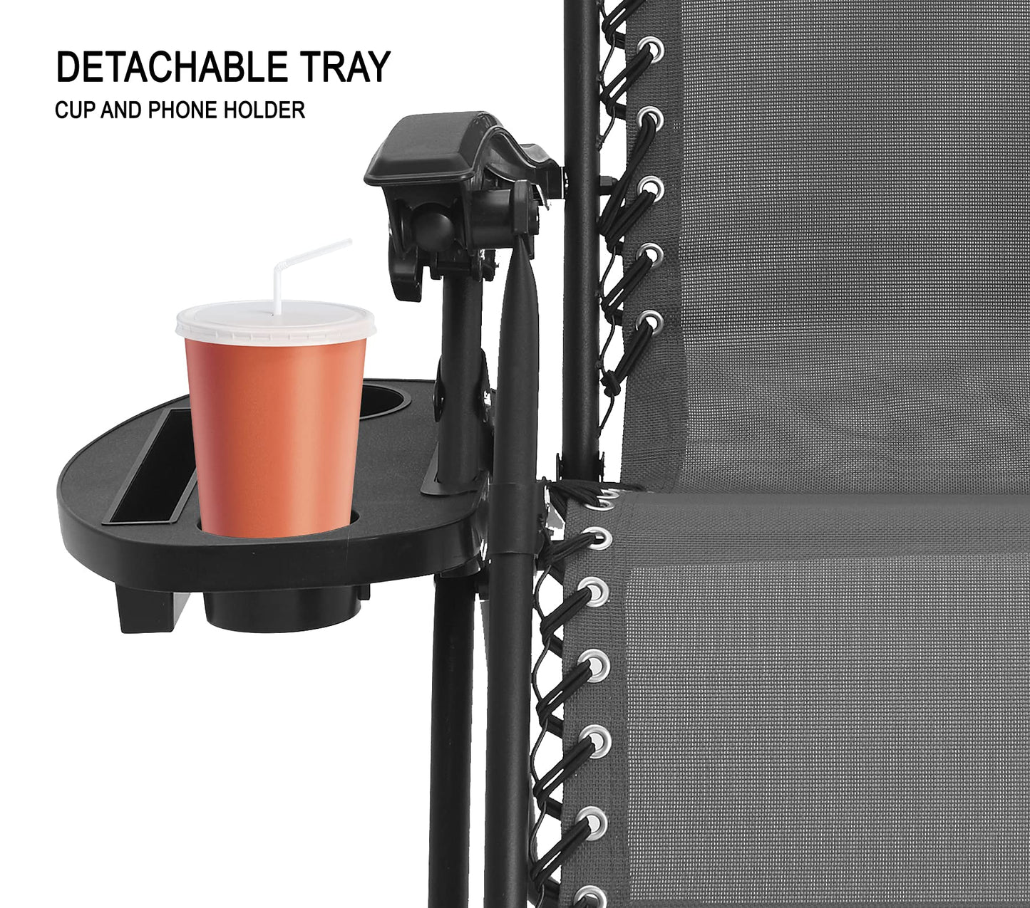 - Straame Garden | Zero Gravity Chair | Set of 2 | Heavy Duty Textoline | Outdoor & Garden Sunloungers -